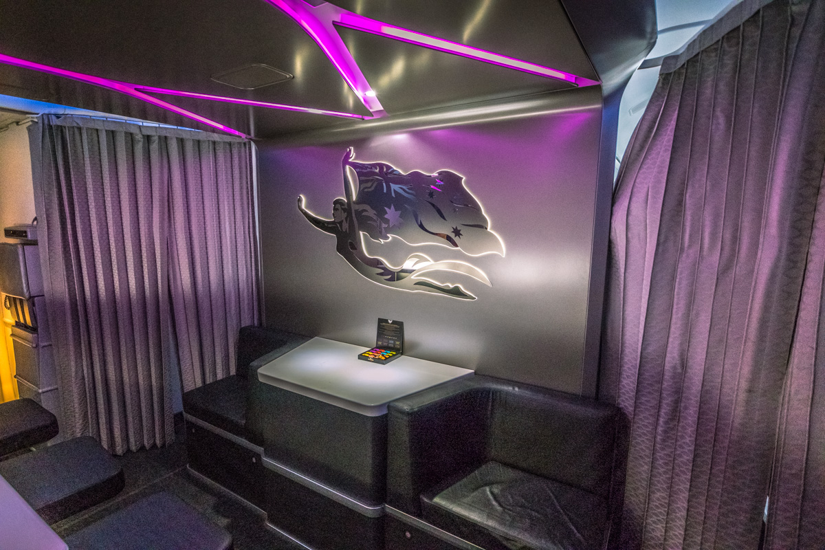 Virgin Australia 777 the business Bar