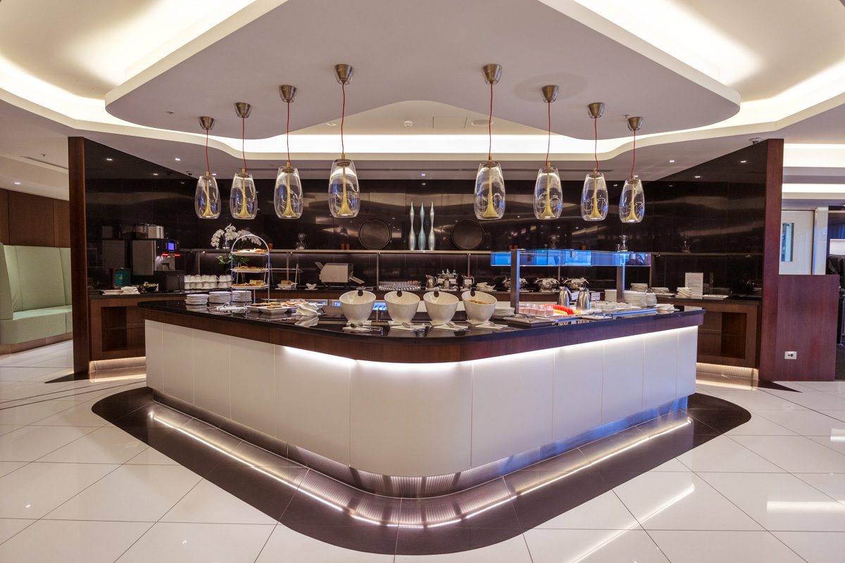 Etihad Lounge Sydney Buffet