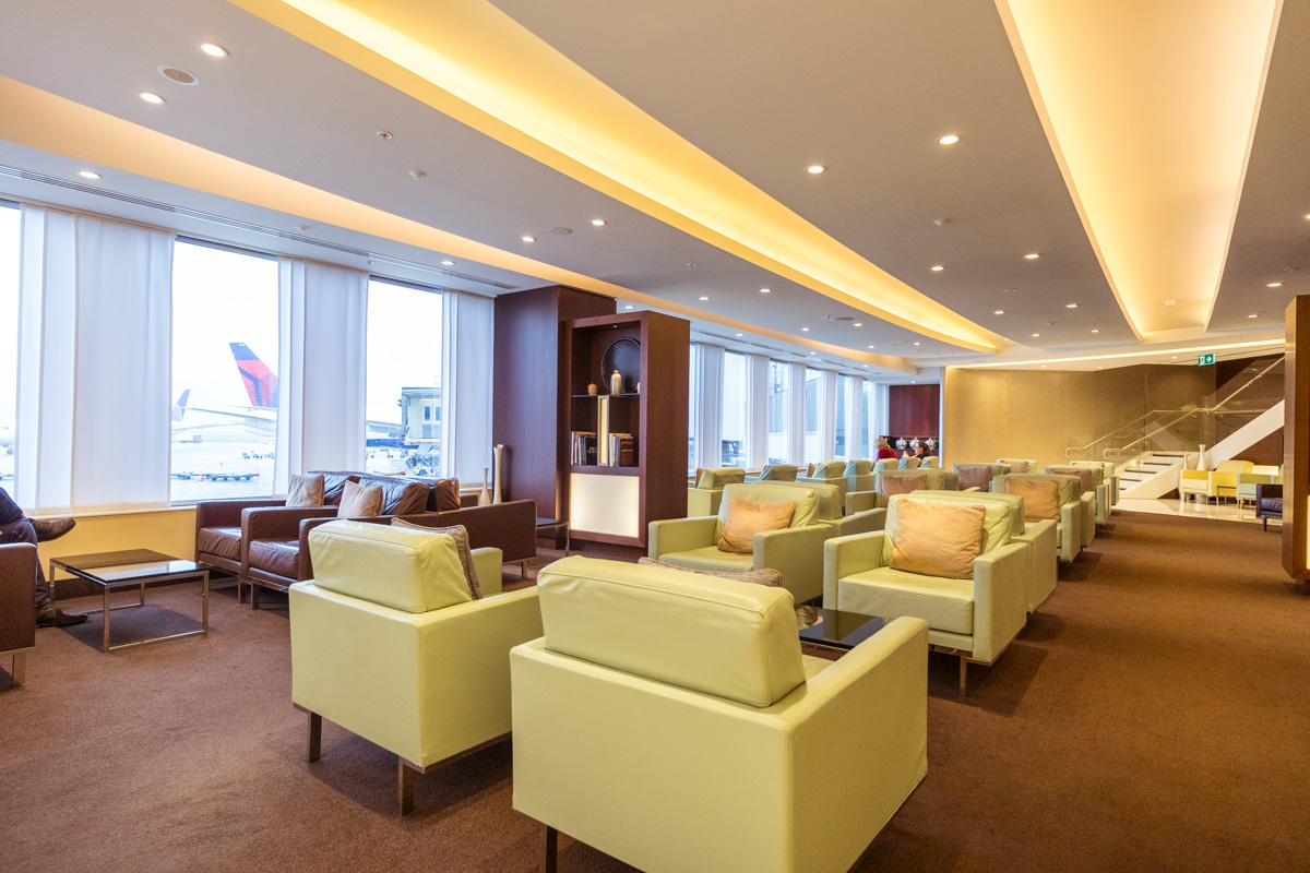 Etihad Lounge Sydney Seating