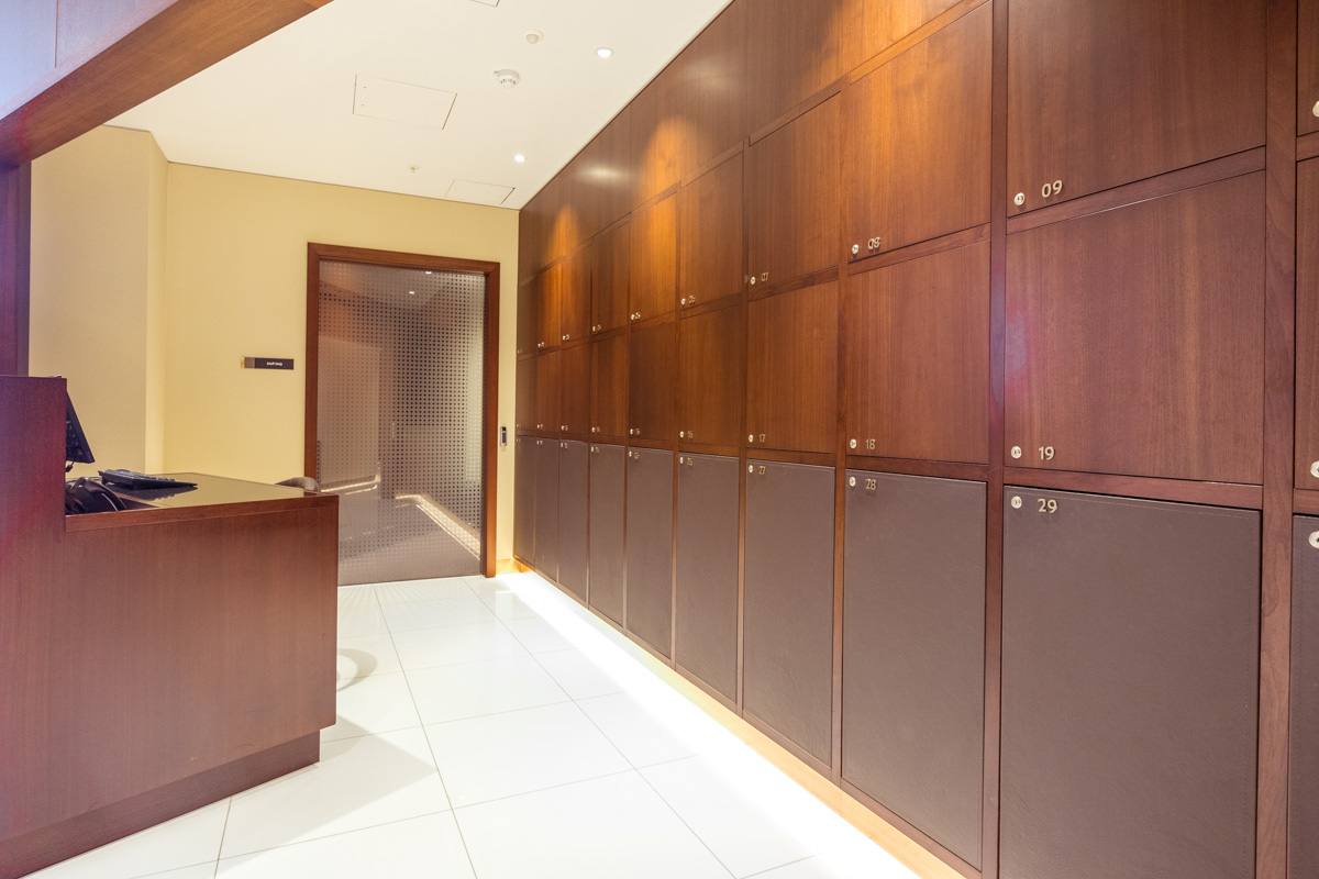 Etihad Lounge Sydney Luggage Storage