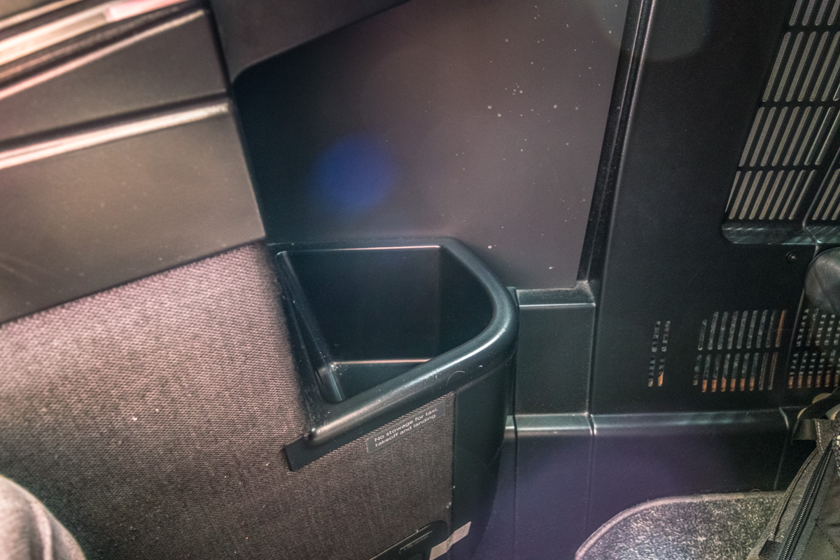 Virgin Australia 777 the business Storage