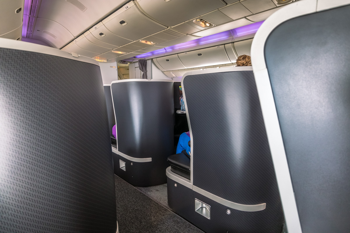 Virgin Australia 777 the business Privacy