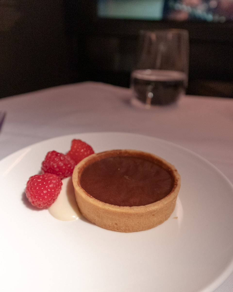 Virgin Australia 777 the business Food and Beverage