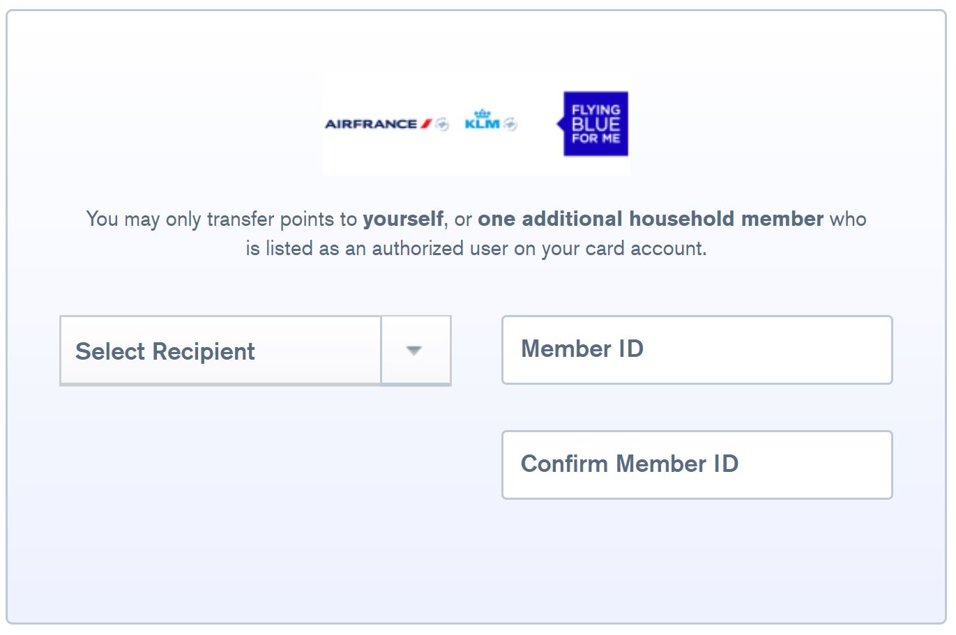 Air France KLM Flying Blue Chase Transfer Air France KLM Flying Blue Chase Transfer