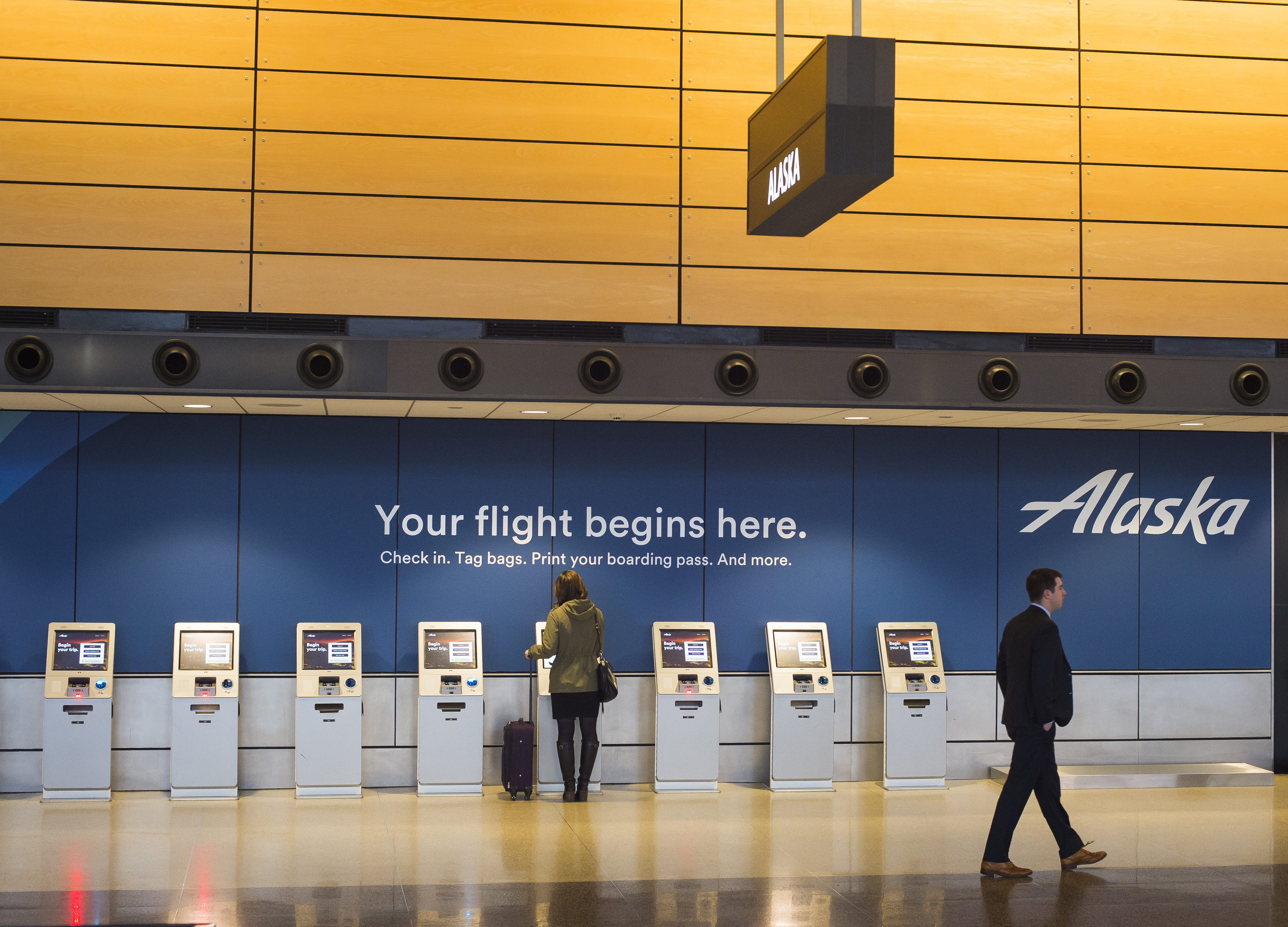 Alaska Airlines Airport Experience