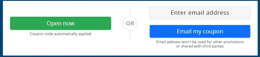 Chase account coupon