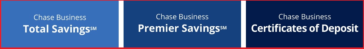 Chase business savings