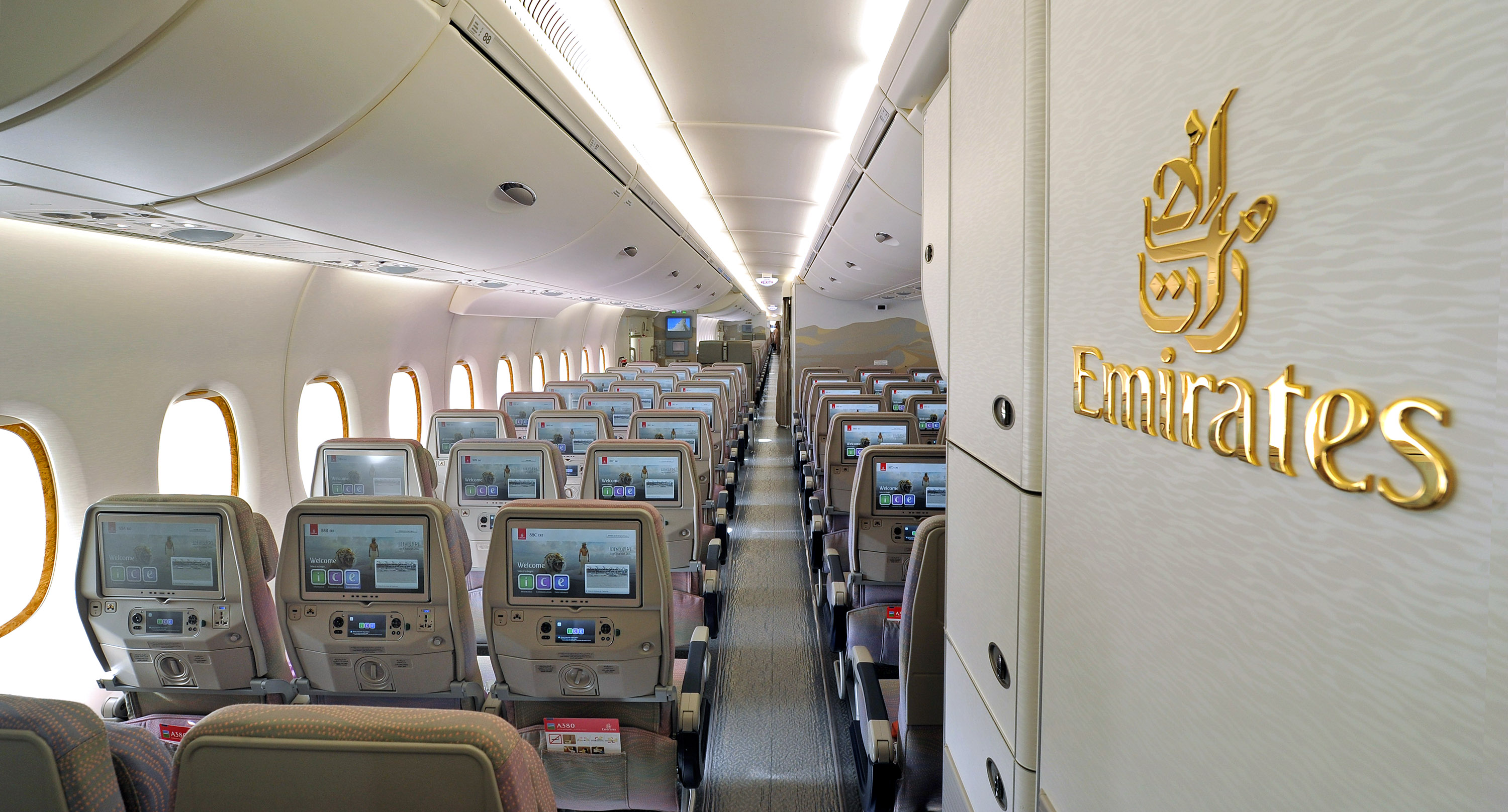 Emirates Economy A380 Emirates Economy A380