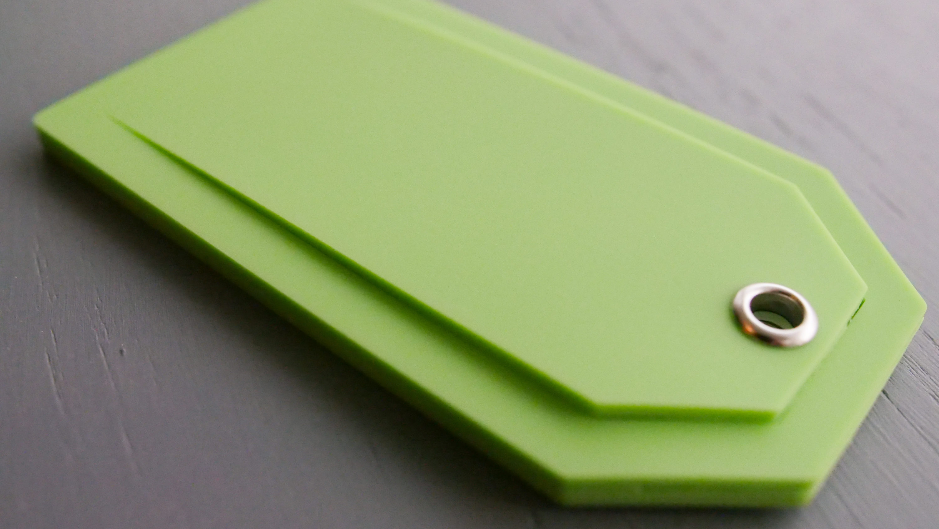 Hardwearing luggage tag