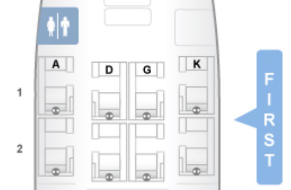 Swiss Air A340 First Class Seat Map SWISS A330 First Class Seat Map