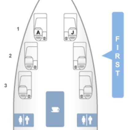 Korean Air 747 First Class Seat Map Korean Air 747 First Class Seat Map