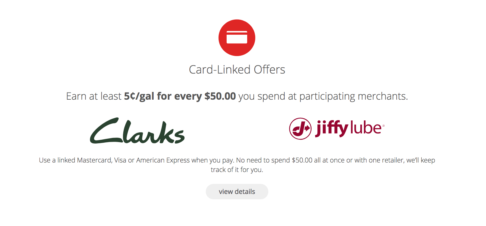 Shell Fuel Rewards Card Linked Offers