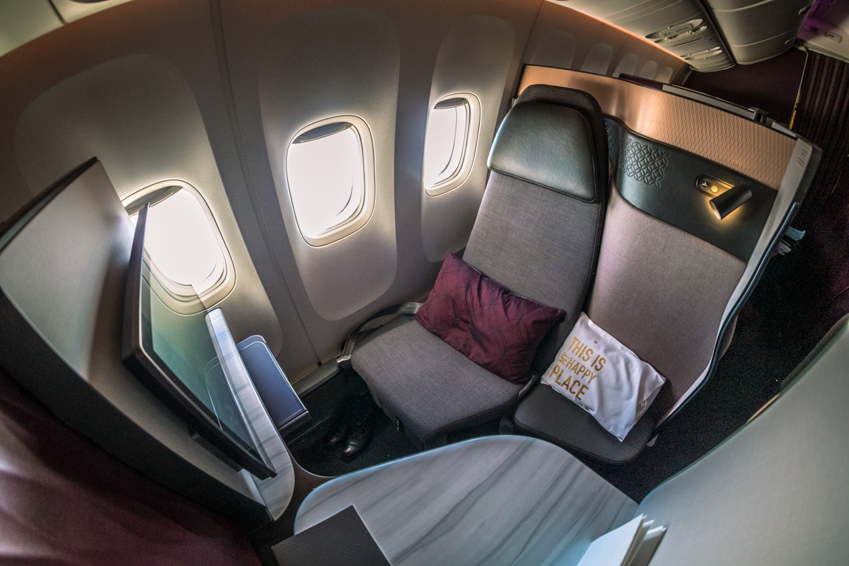 Qatar Airways Boeing 777 Qsuite Business Class