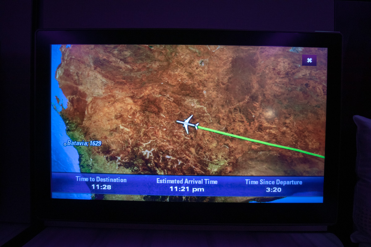 Qatar Airways Boeing 777 Qsuite Business Class IFE