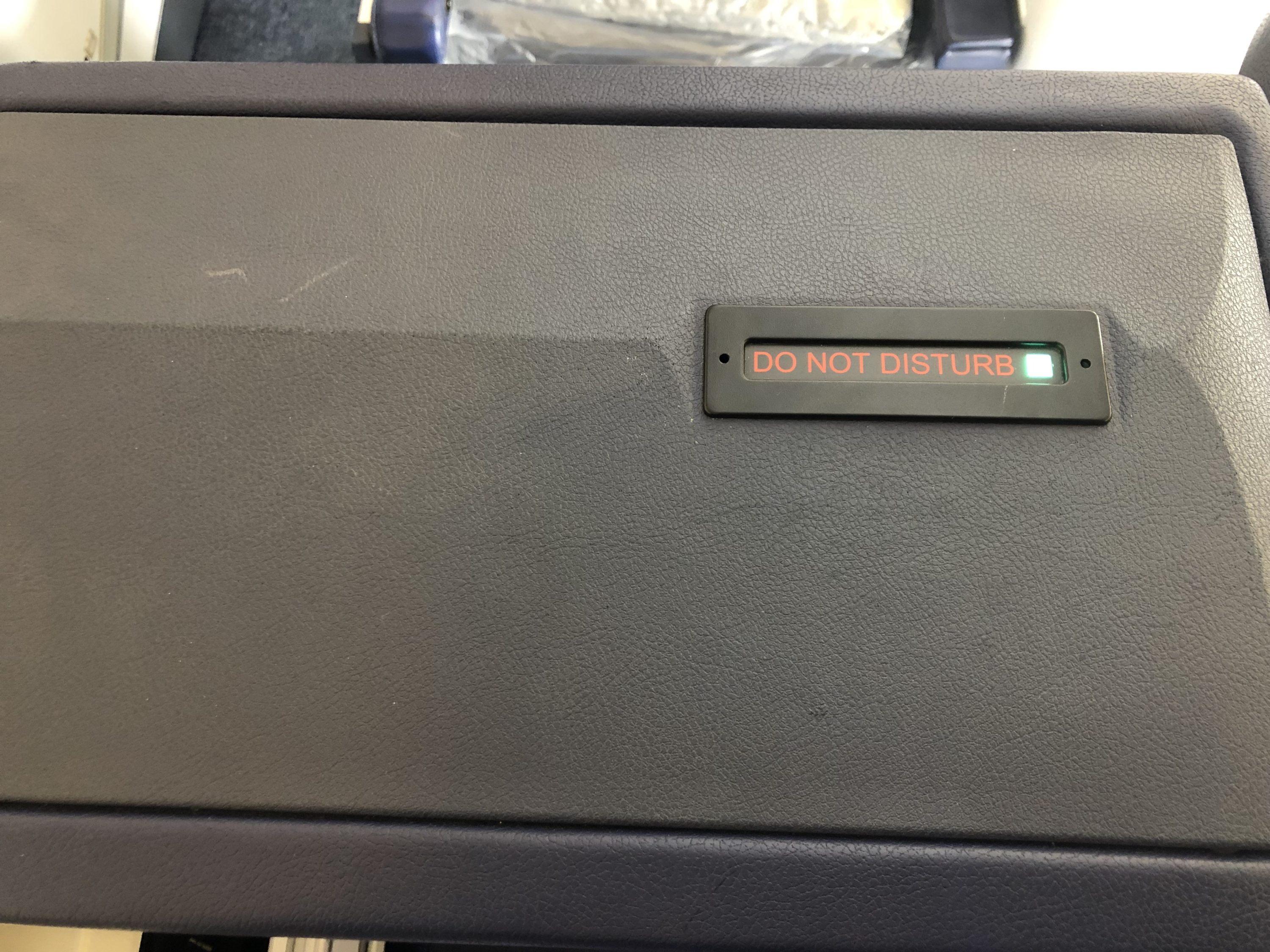 ANA Business Class Do Not Disturb Light