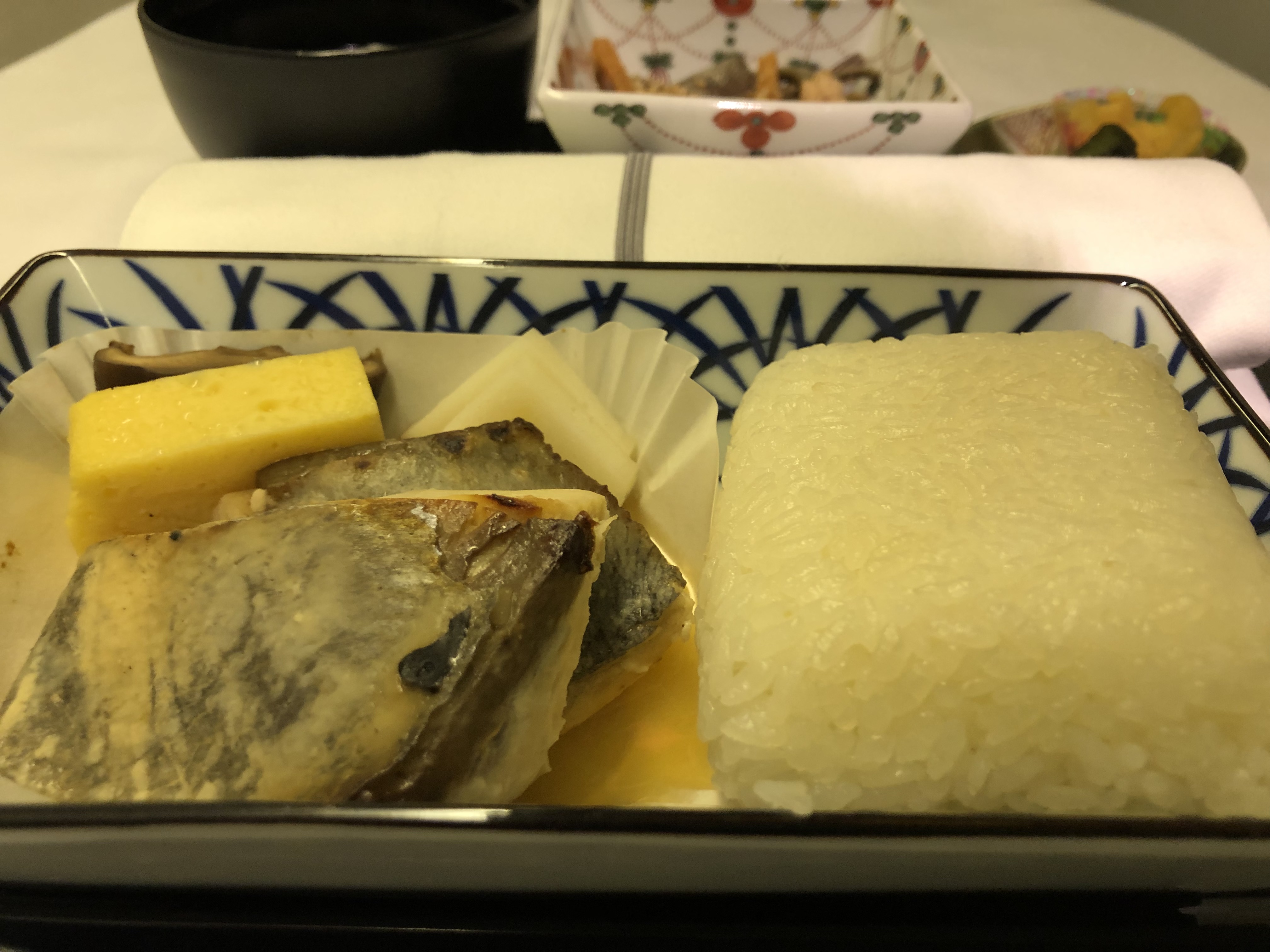 ANA Business Class Second Meal 2