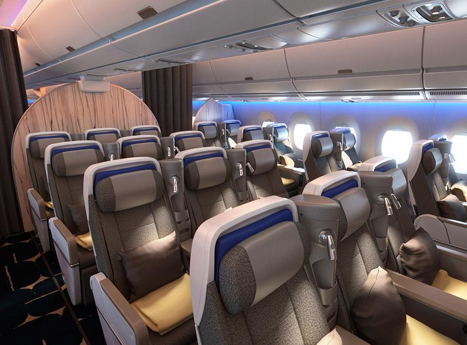 China Airlines A350-900 premium economy