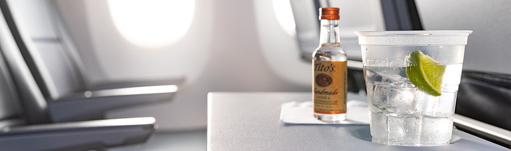 AA Main Cabin Extra Drink