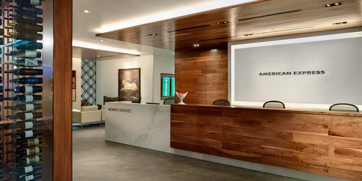 SFO Centurion Lounge Reception