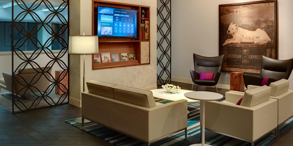 SFO Centurion Lounge Seating