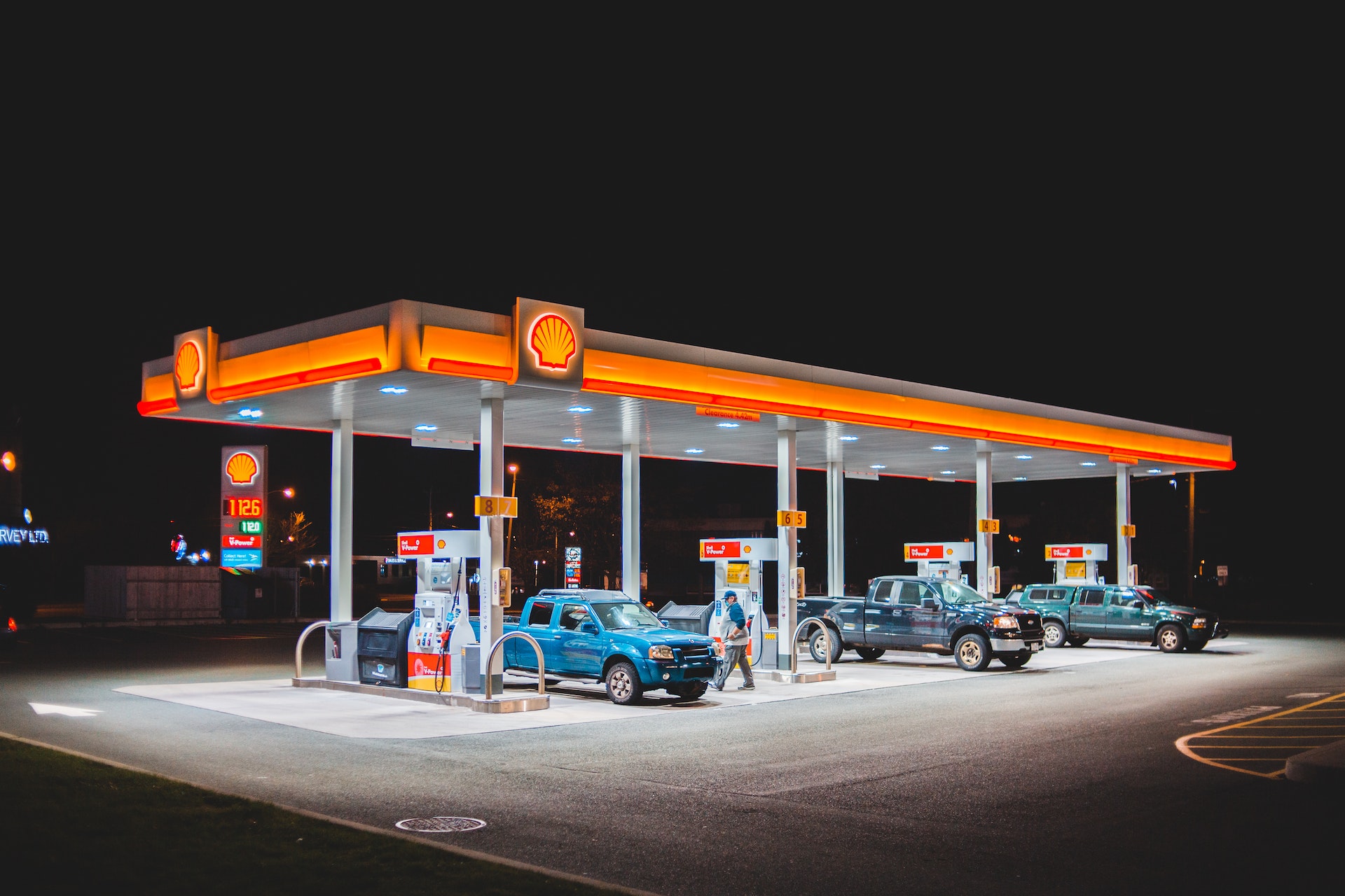 Shell gas station Shell gas station