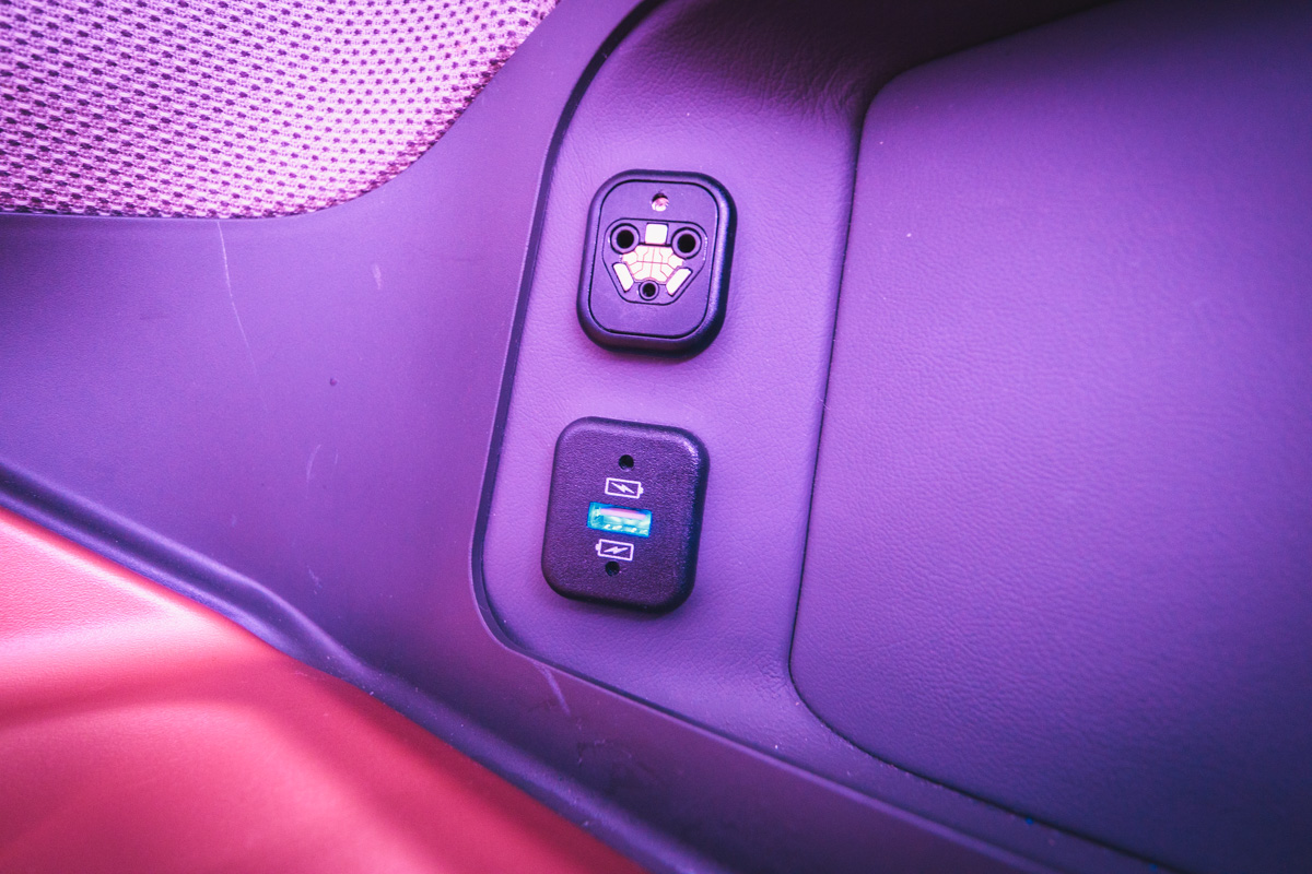 Singapore Airlines Airbus New A380 Business Class Seat Controls and Connectivity