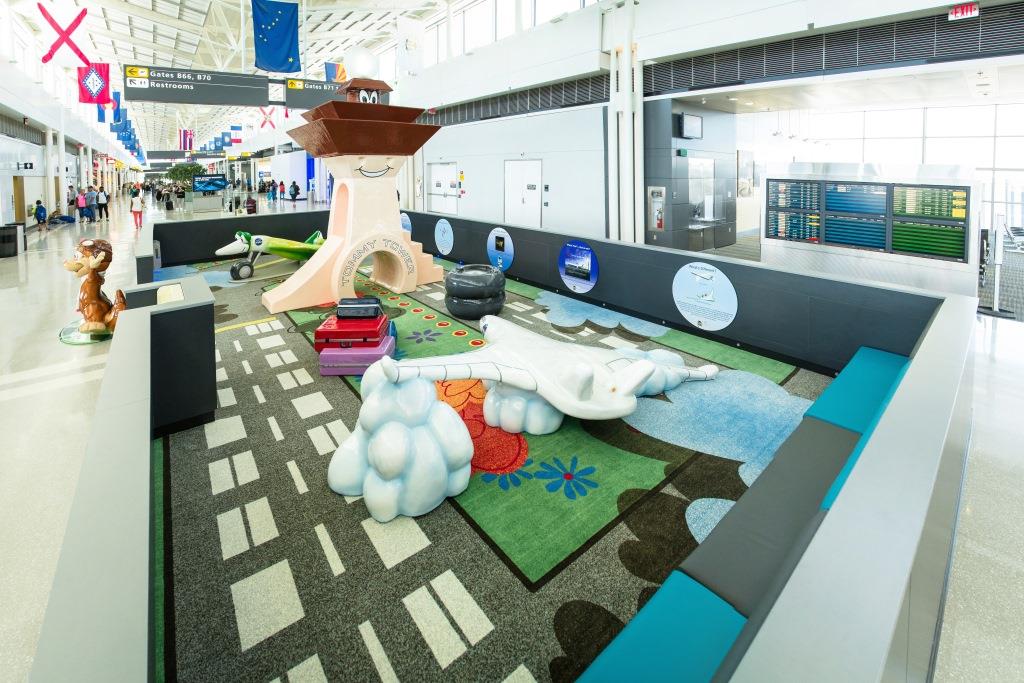 Dulles IAD Airport Kids Area