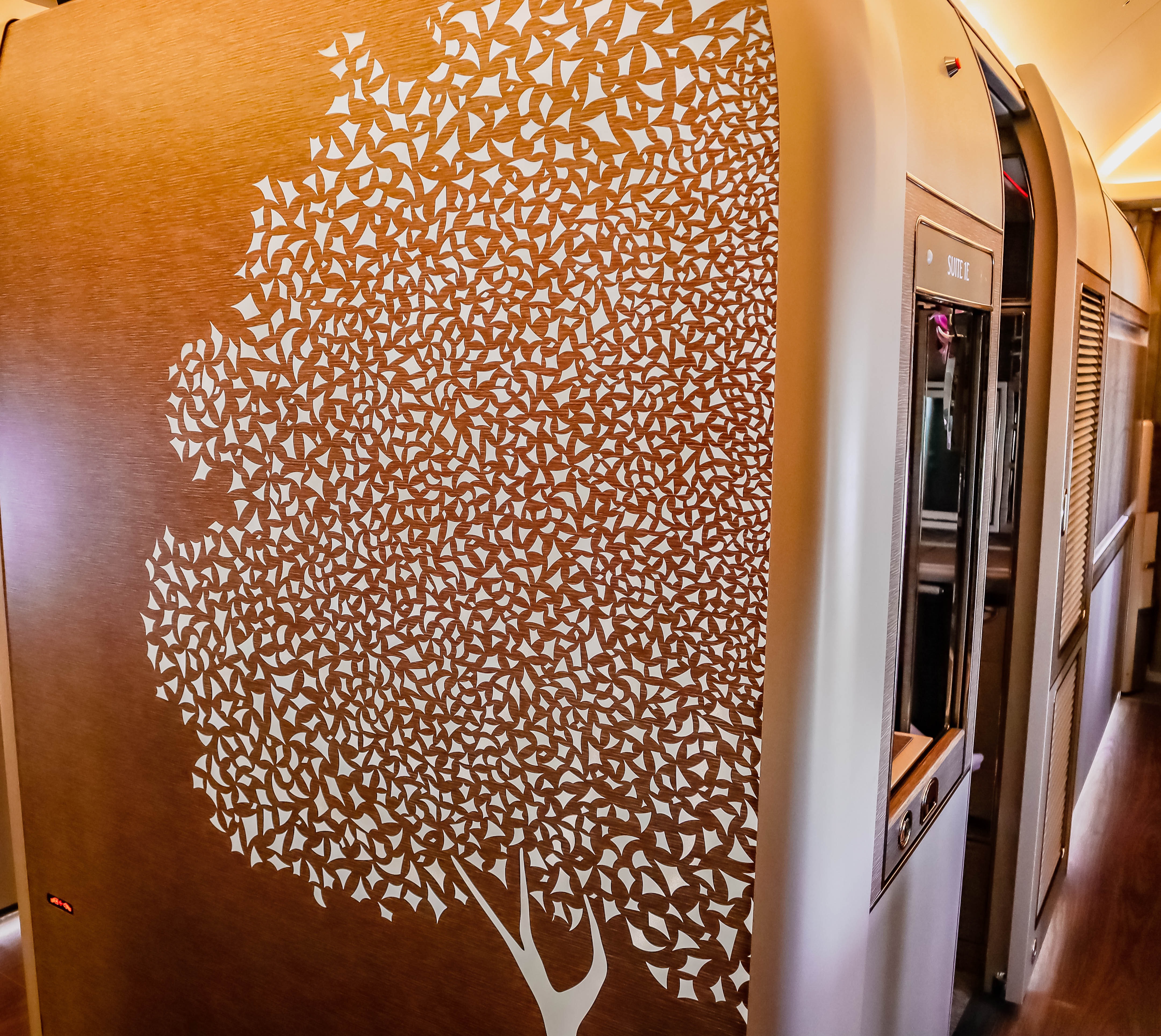 The Ghaf tree adorned on the suite shell