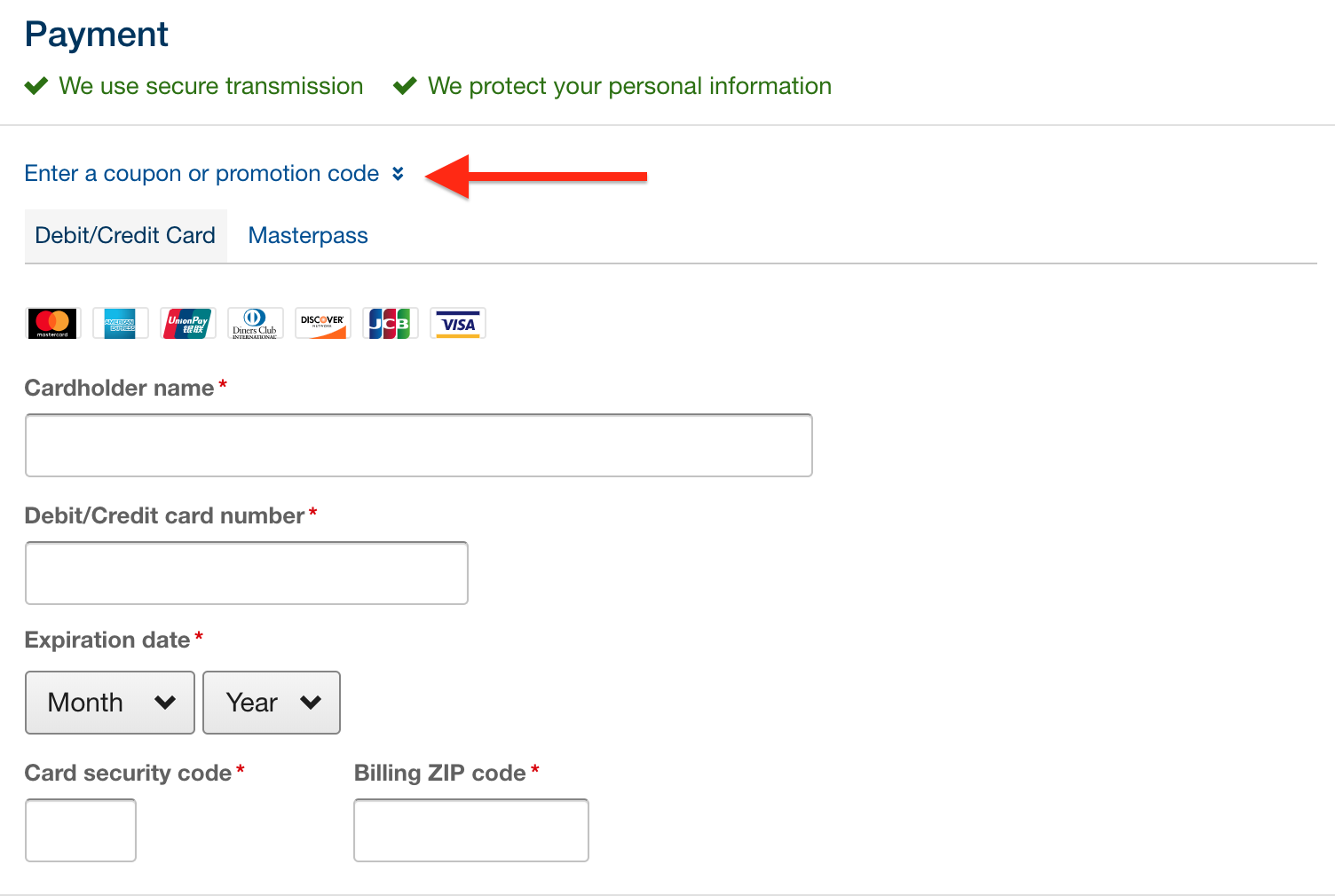 Travelocity Activities payment