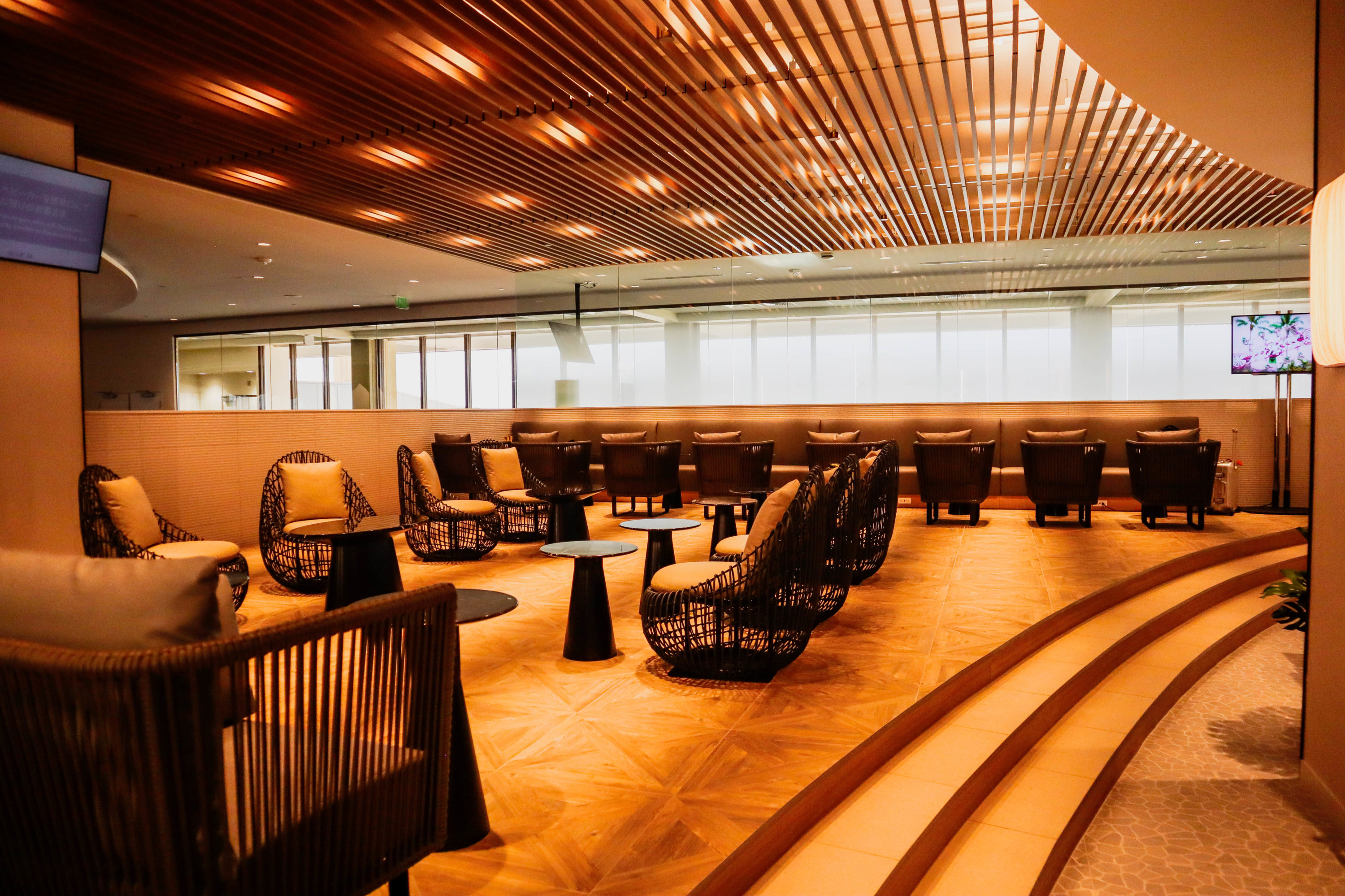 ANA Suite Lounge Seating Area