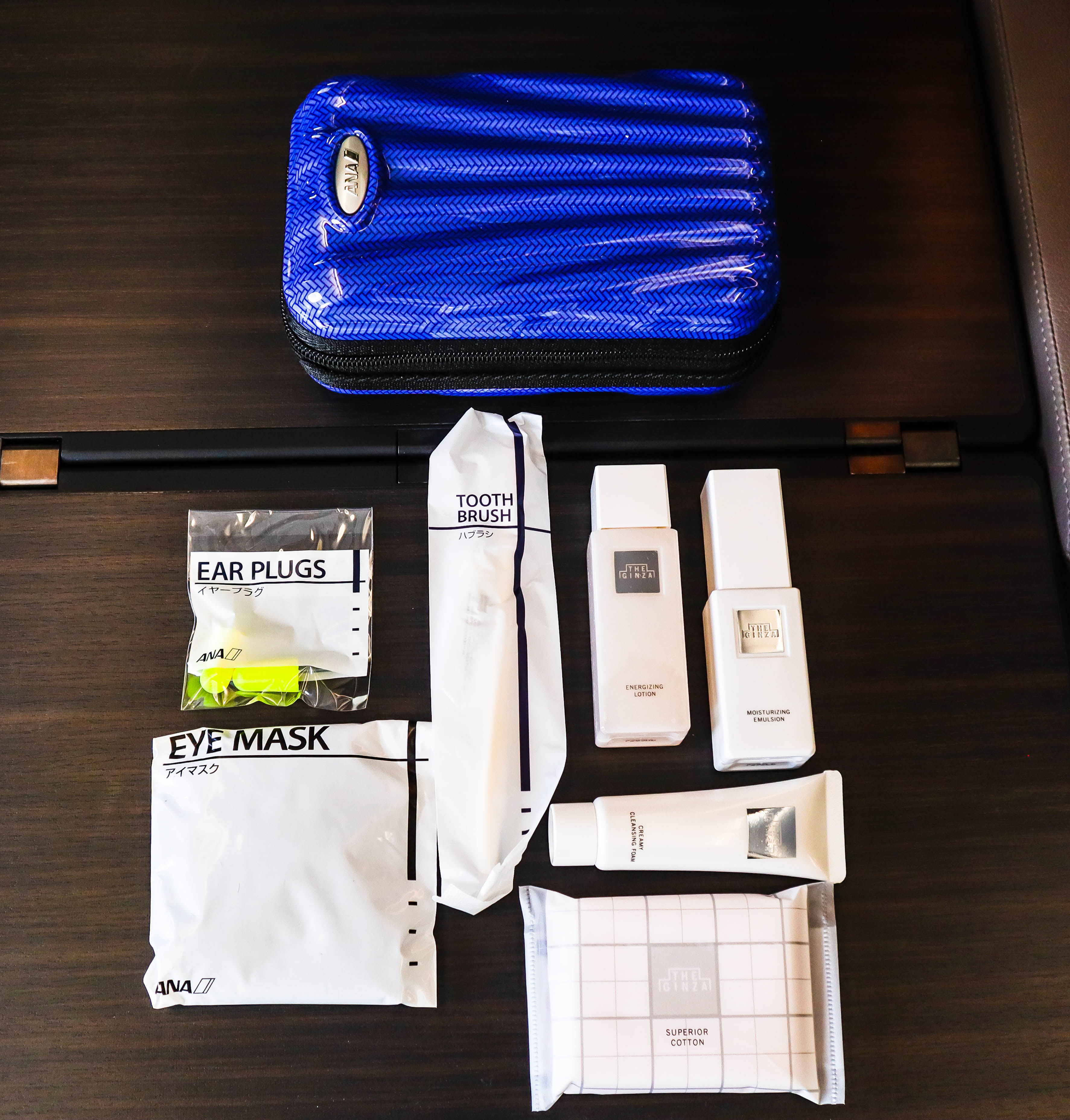 ANA A380 First Class; Amenity Kit