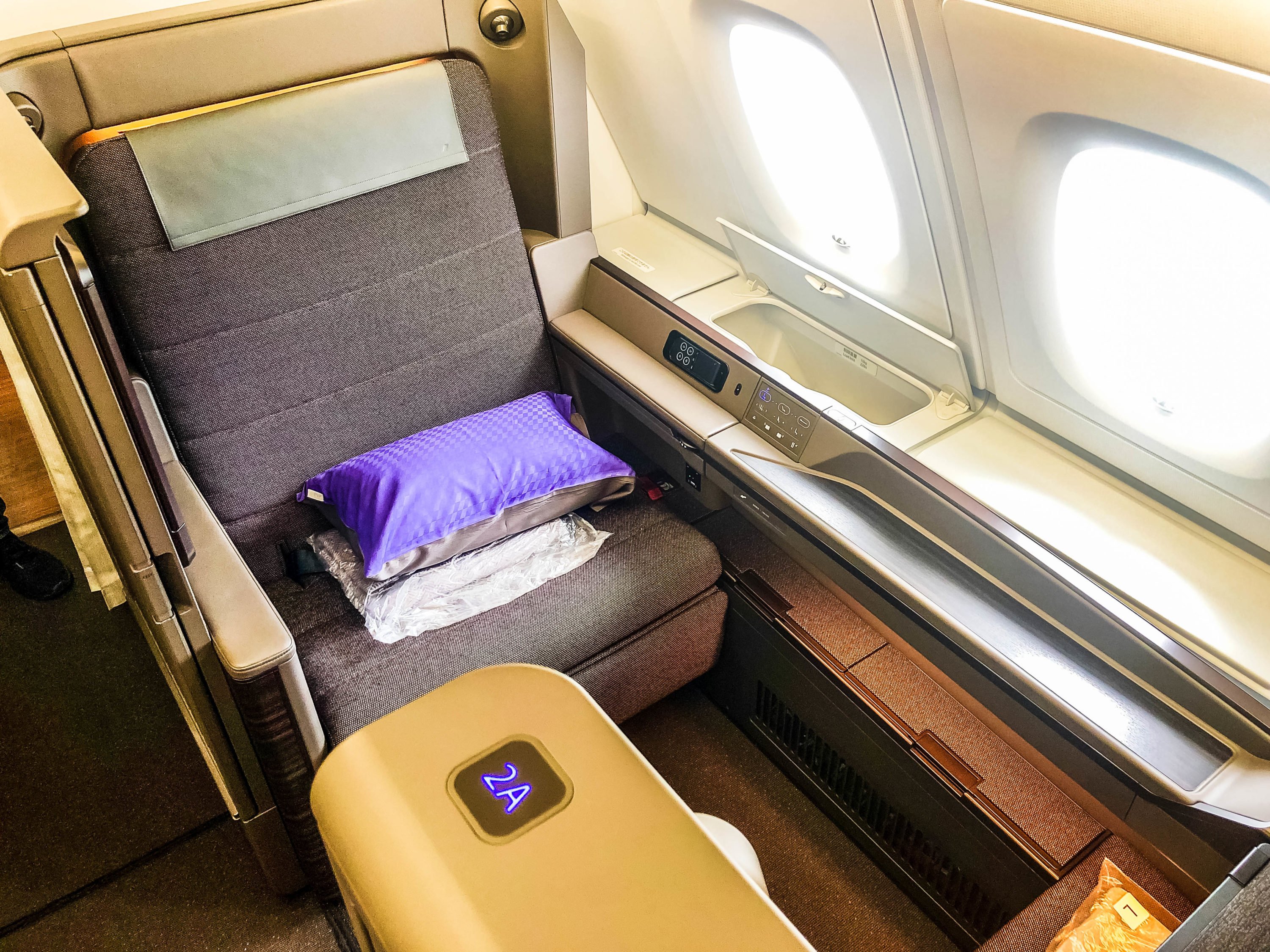 ANA A380 First Class Seat 2A Front
