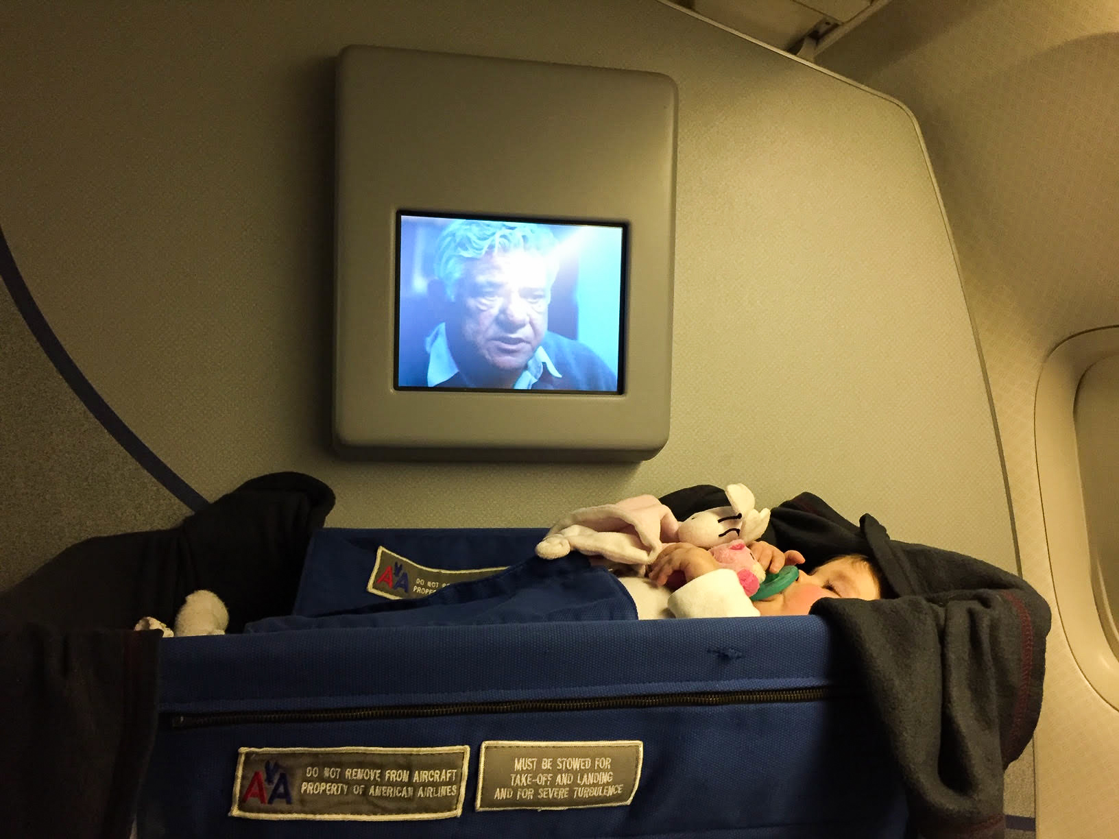 American Airlines Bassinet