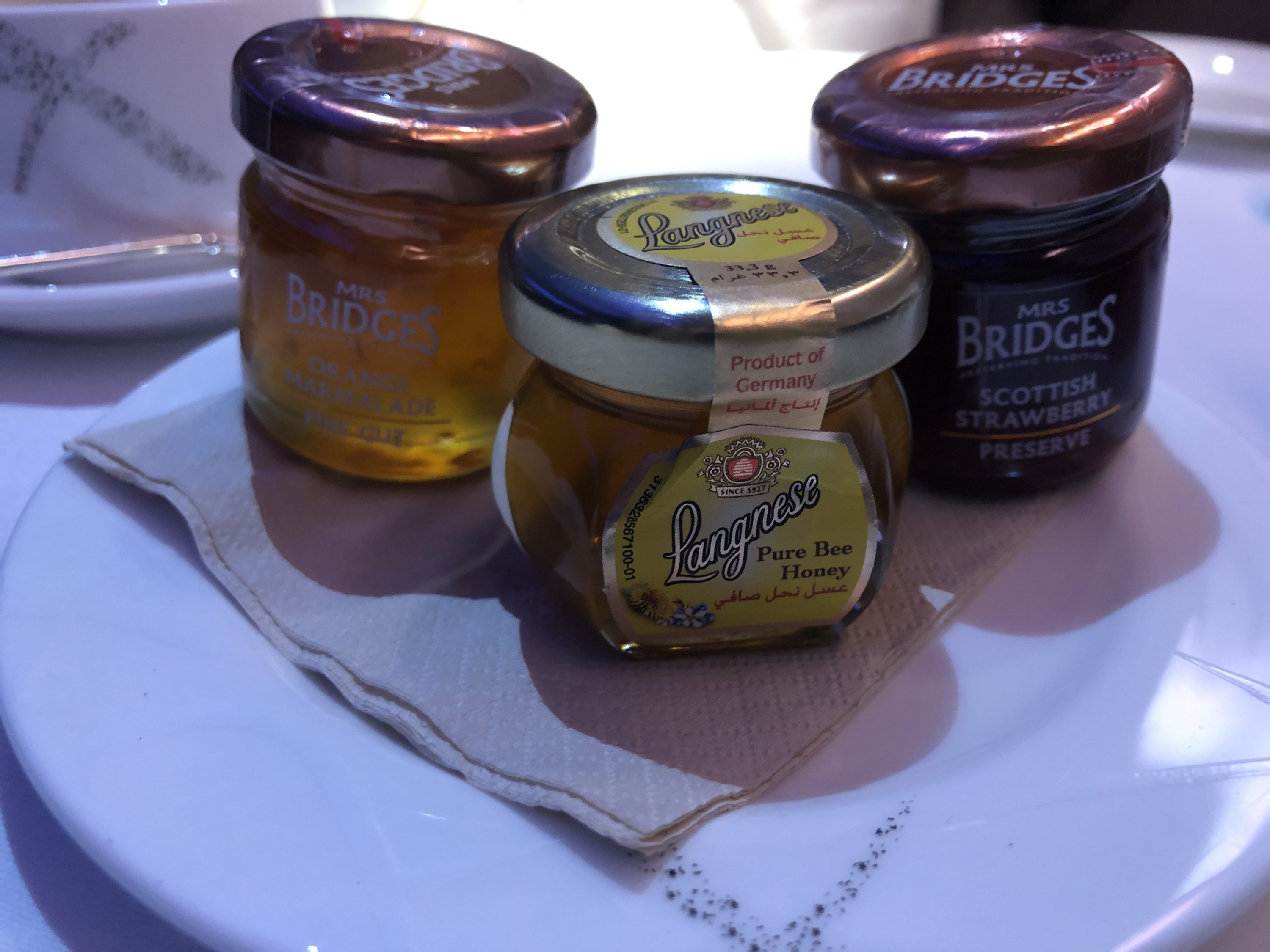 Cathay Pacific 777 first class jams