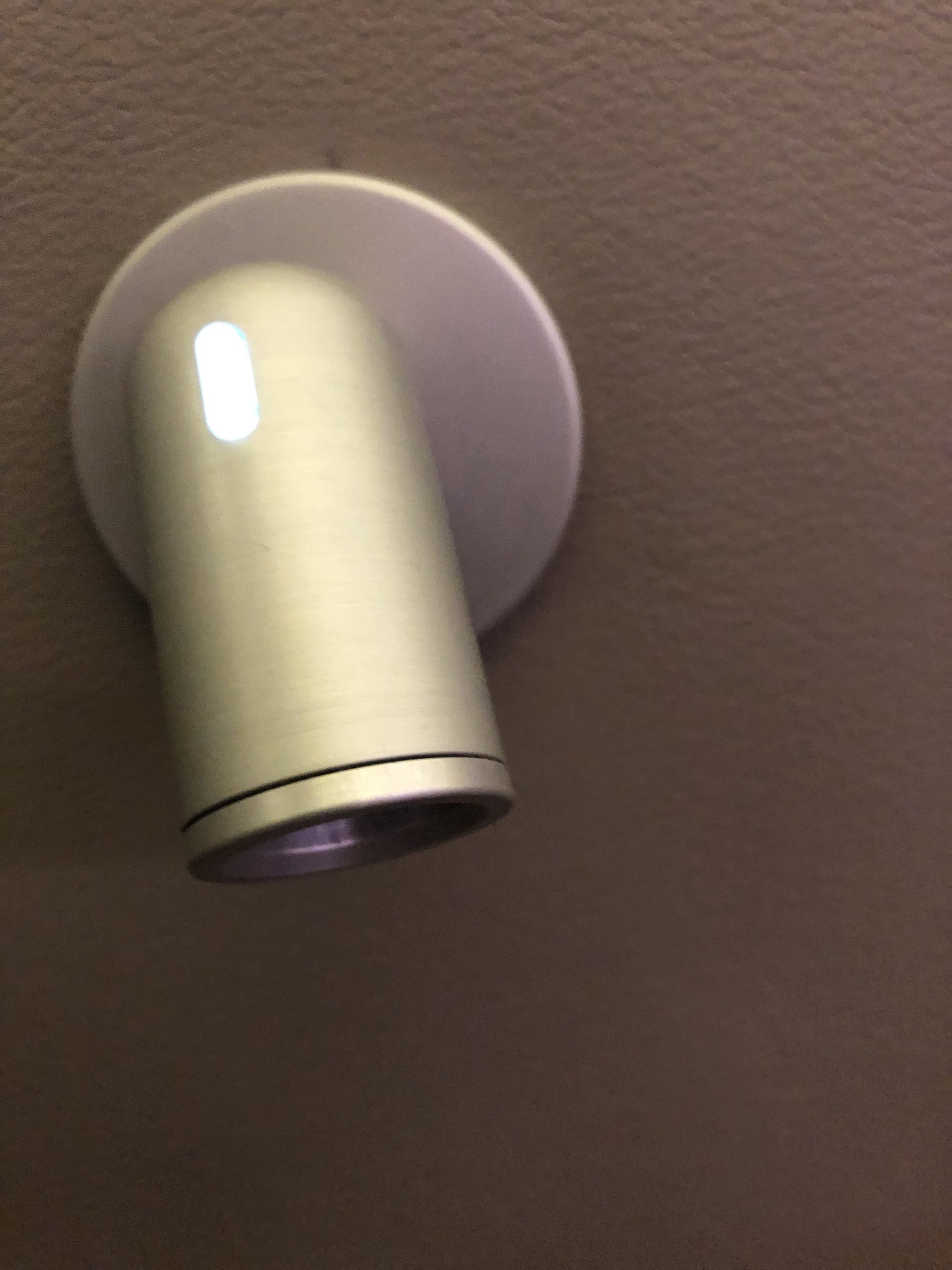 Cathay Pacific 777 first class seat lamp