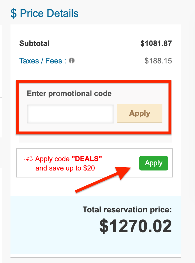 CheapOair hotel promo codes