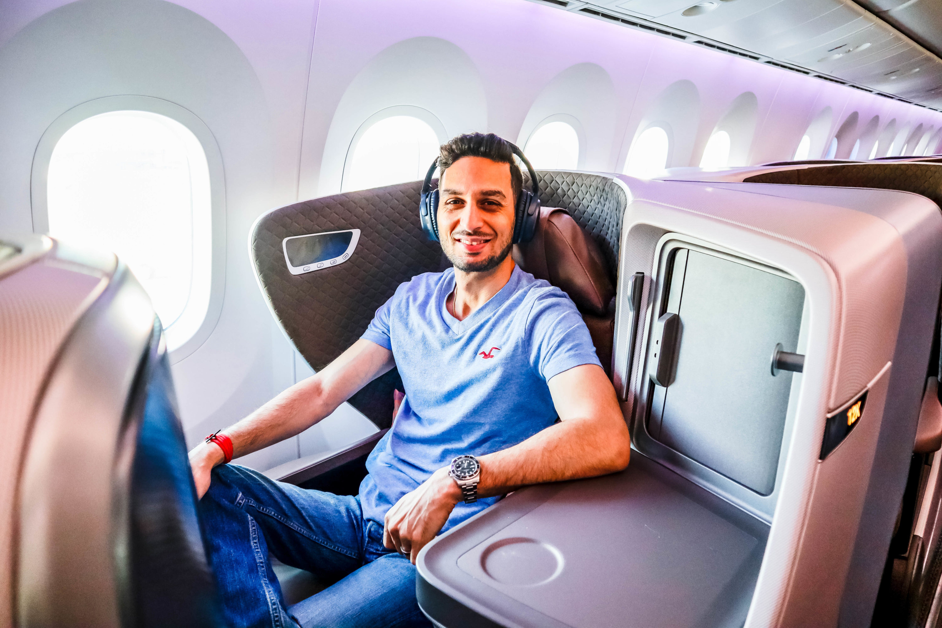 Cherag Dubash - Singapore Airlines 787-10 Regional Business Class