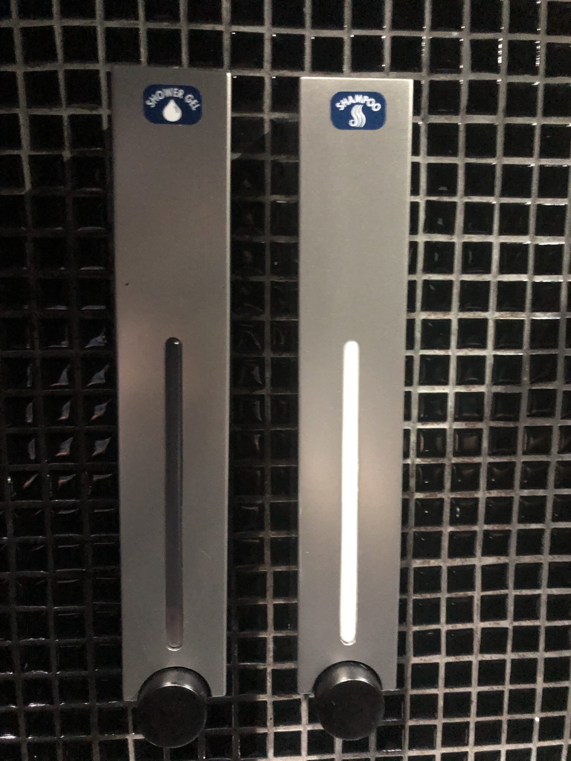Korean Air business class lounge shower toiletries