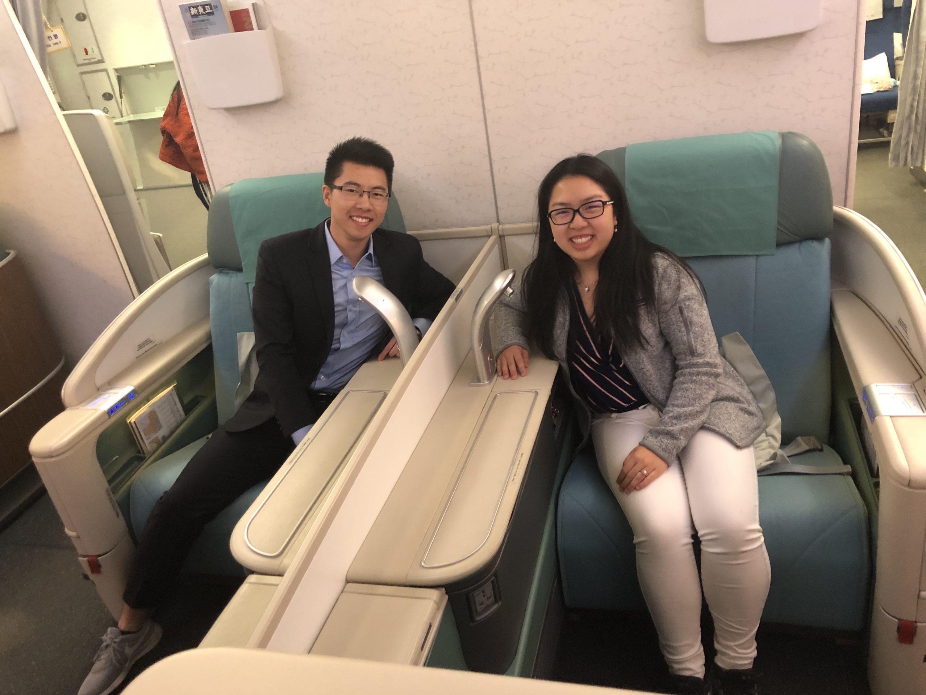 Korean Air first class