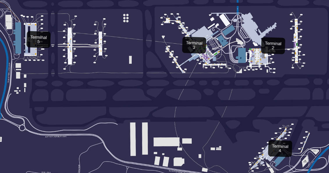 London Heathrow Airport Map