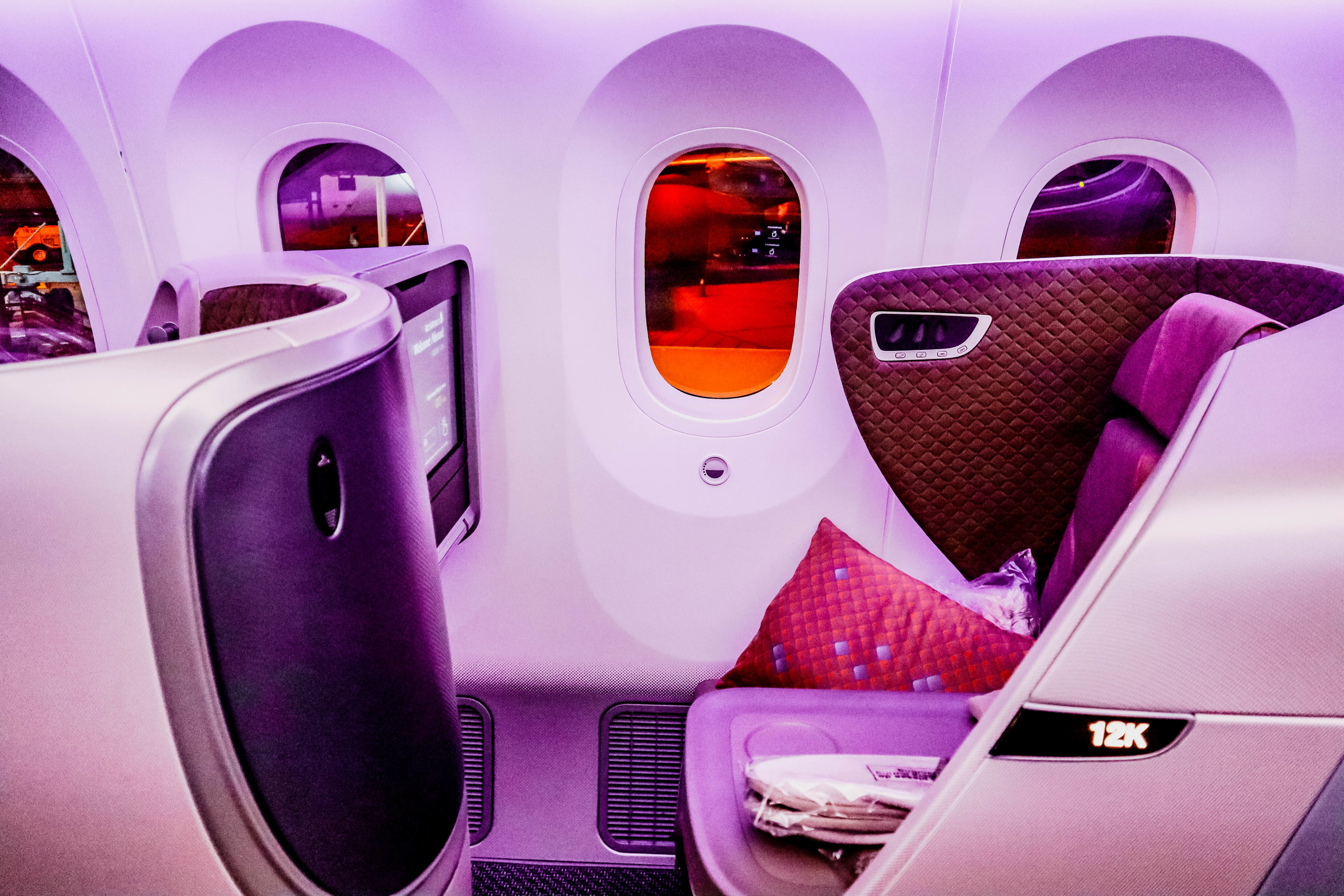 Singapore Airlines B787-10 Regional Business Class Seat