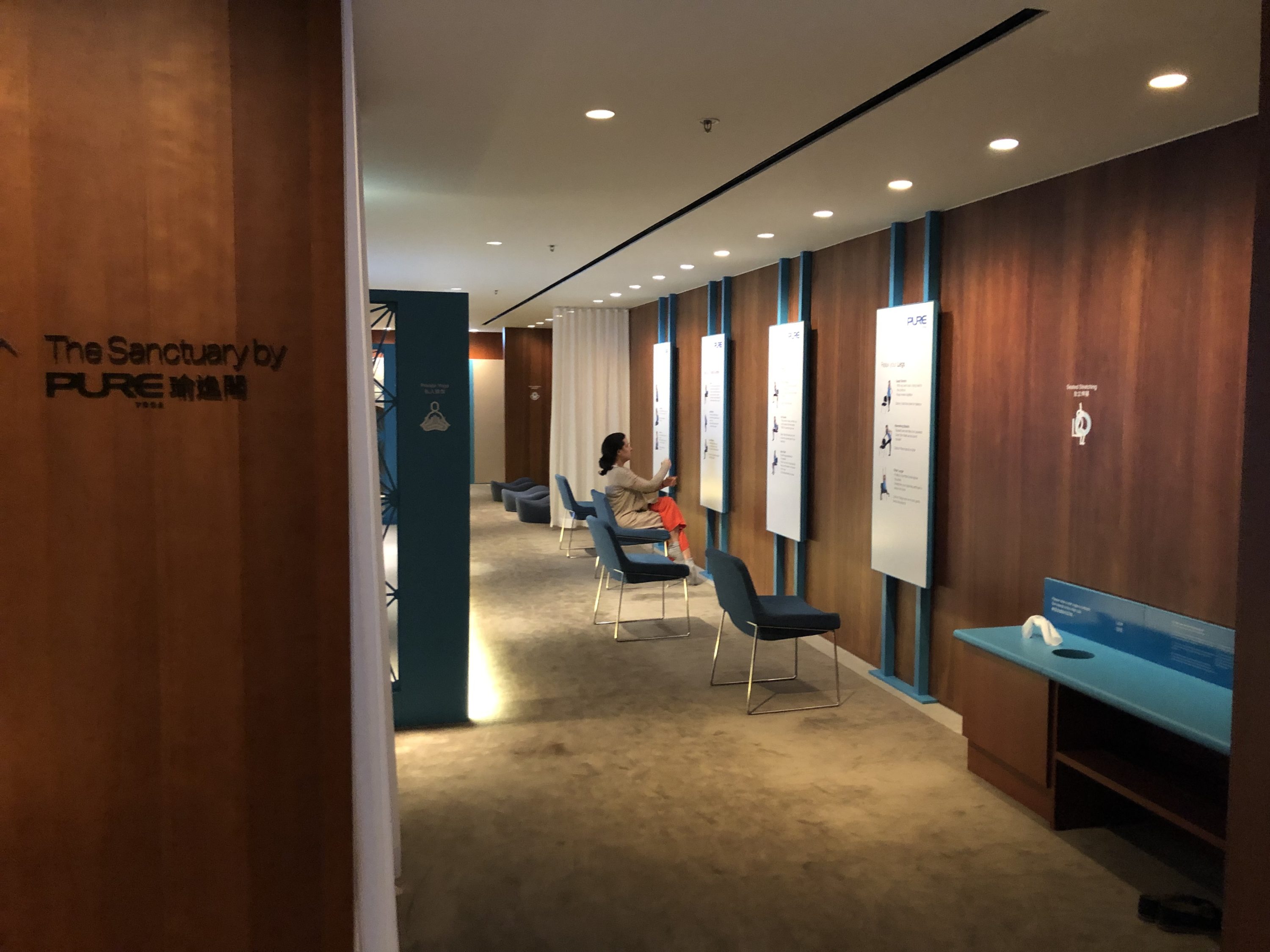 The Pier, Business at Hong Kong International Airport Yoga Room