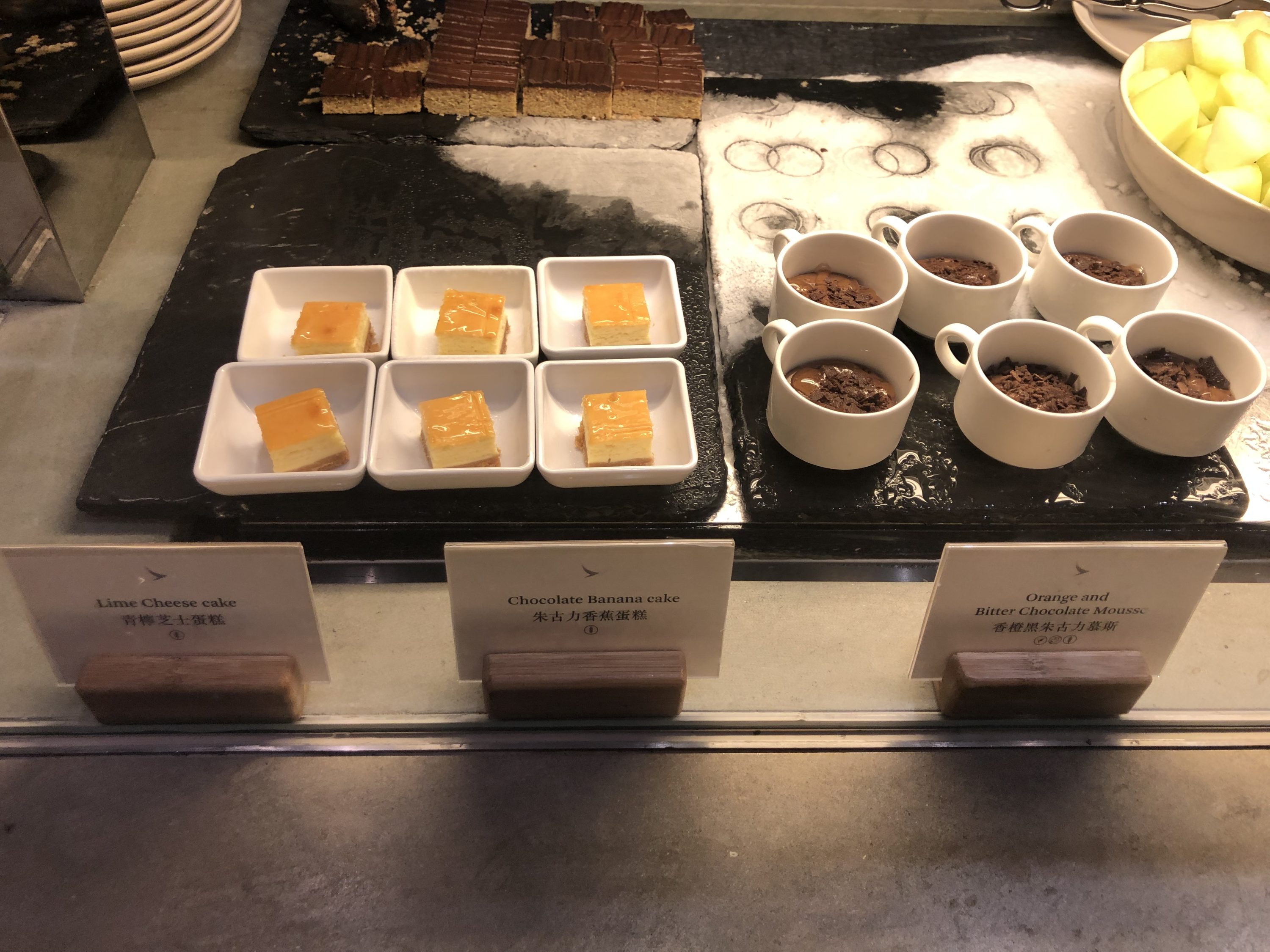 The Pier, Business at Hong Kong International Airport desserts