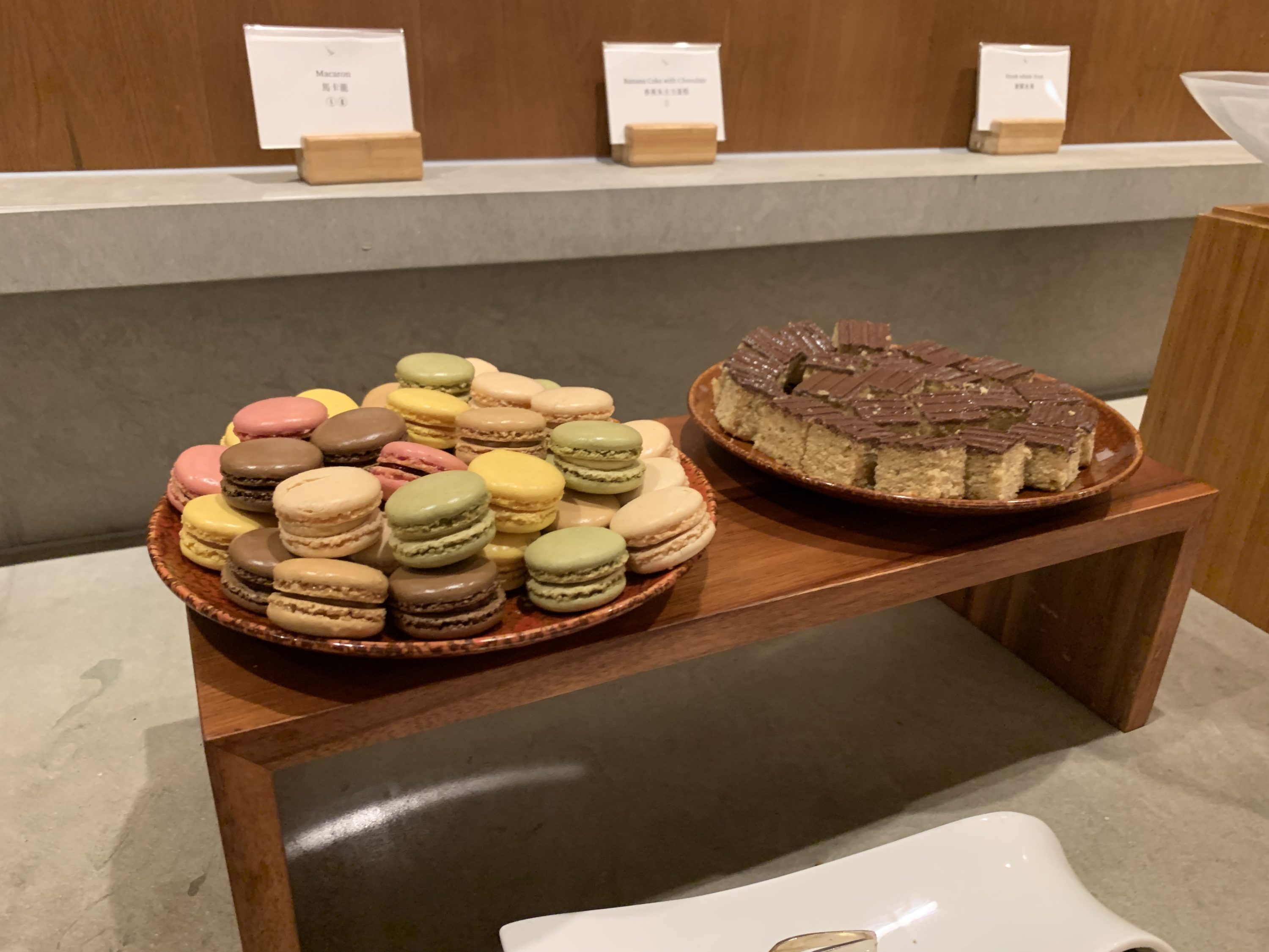 The Pier, First at Hong Kong International Airport macarons