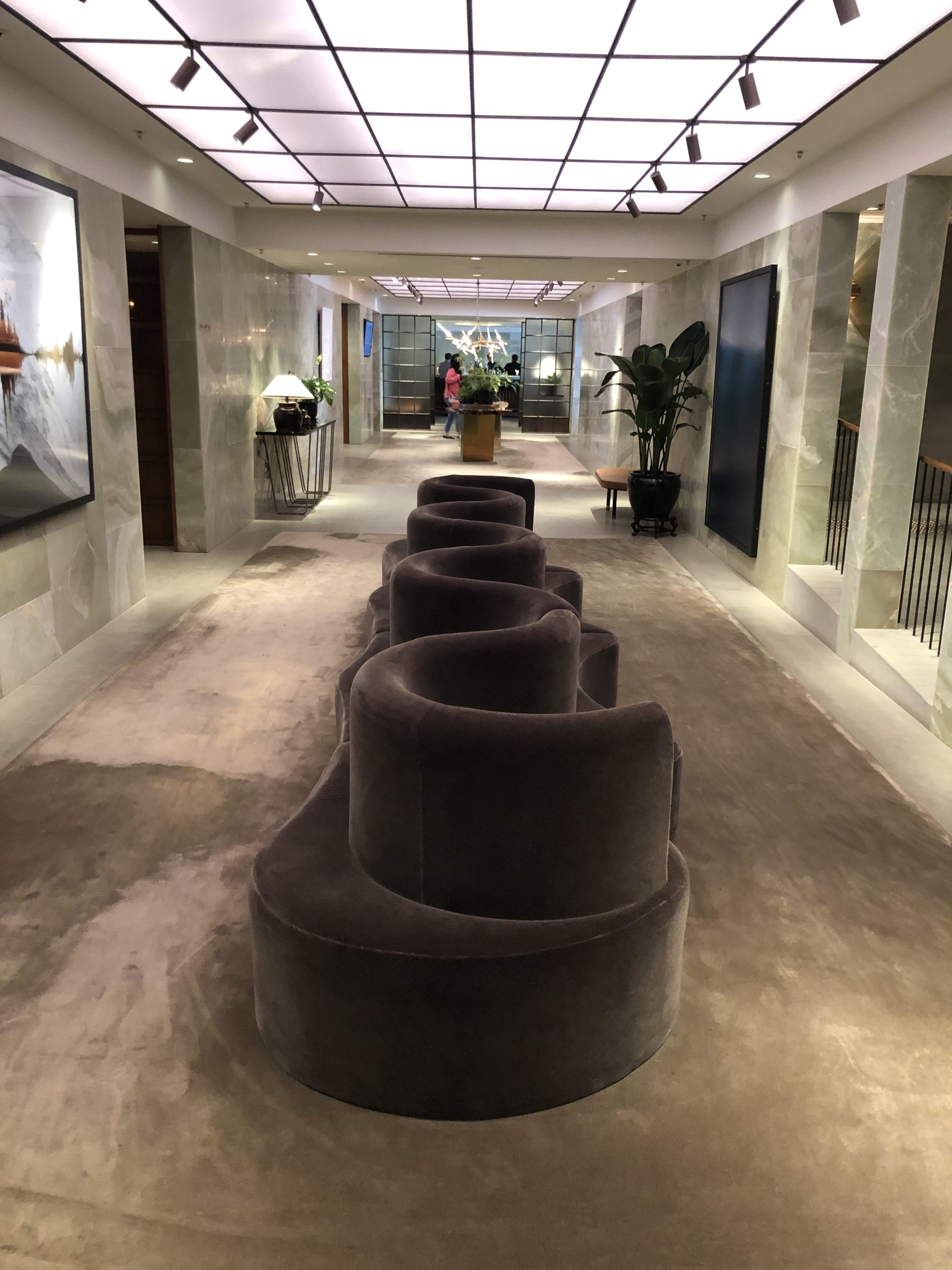 The Pier, First at Hong Kong International Airport main hallway