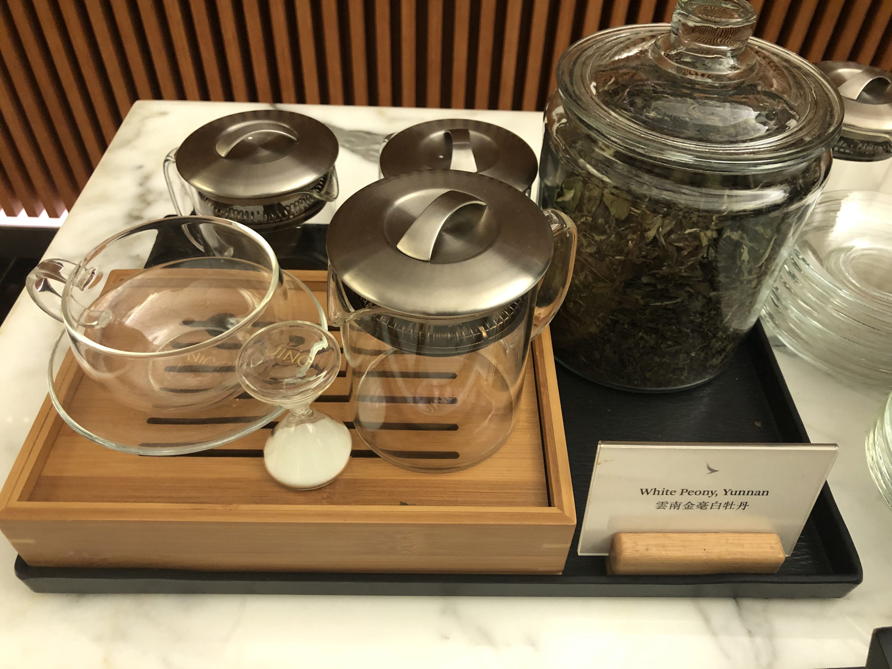 The Wing, First at Hong Kong International Airport JING loose leaf tea