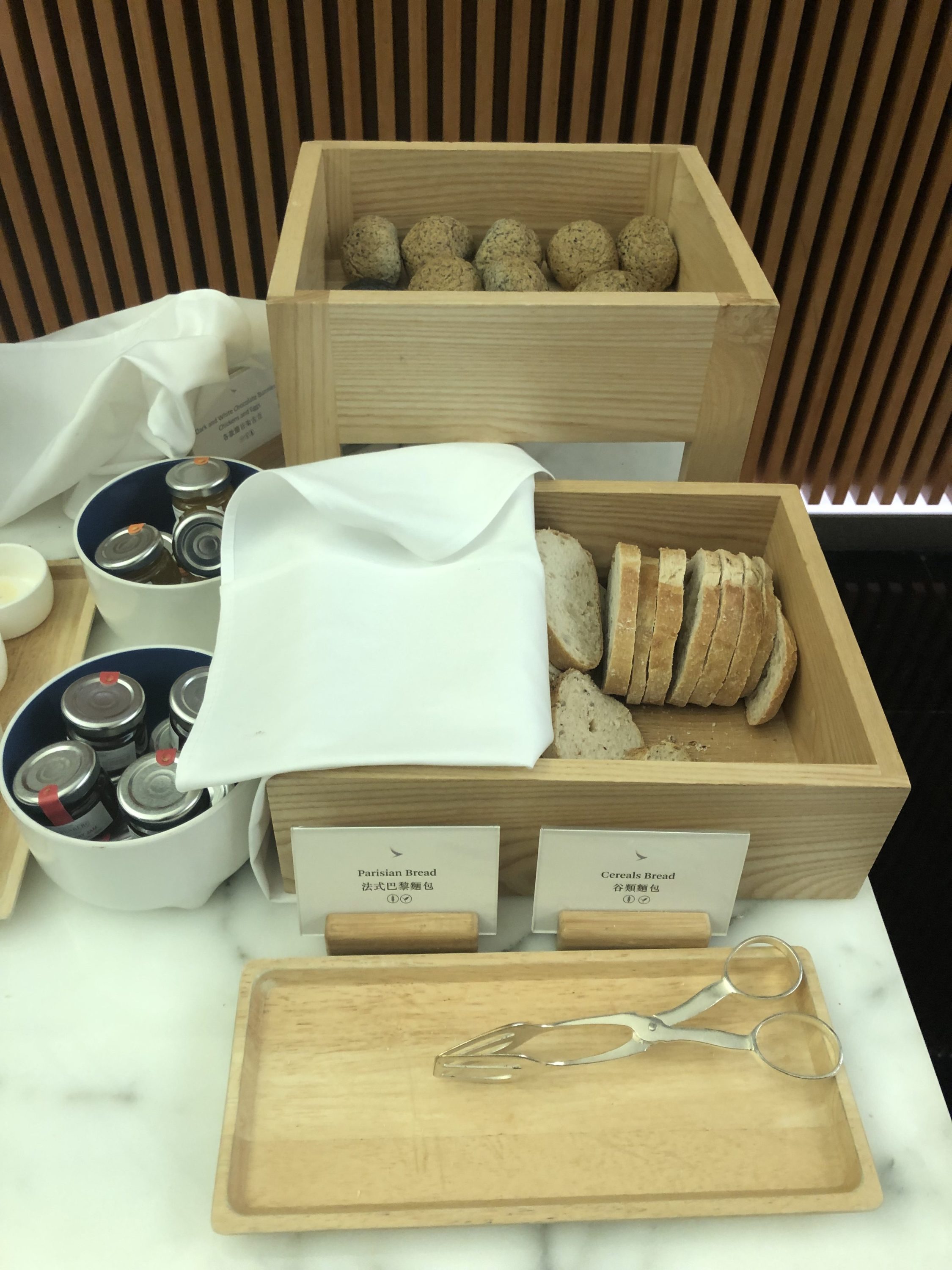 The Wing, First at Hong Kong International Airport bread selection