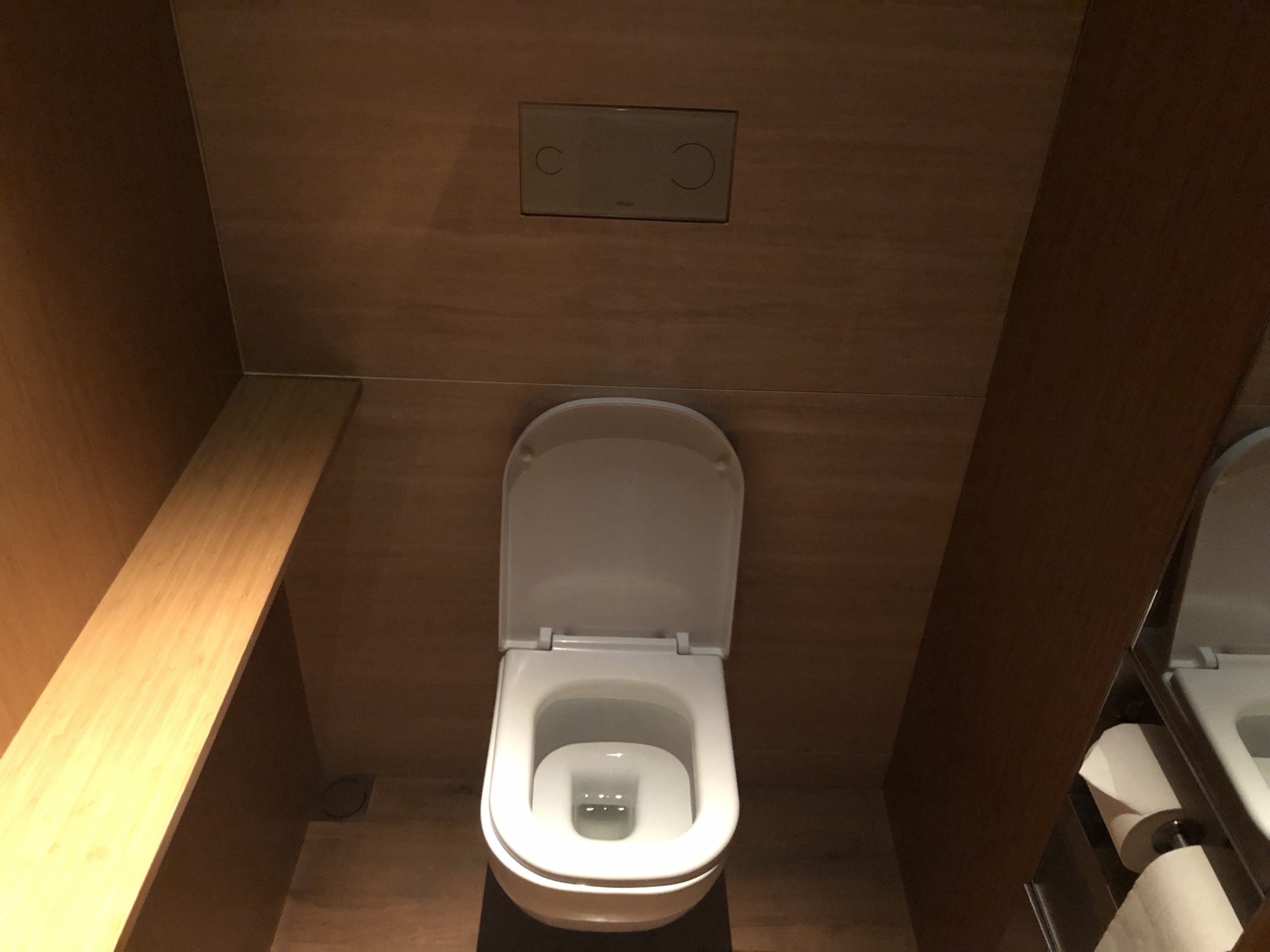 The Wing, First at Hong Kong International Airport cabana toilet