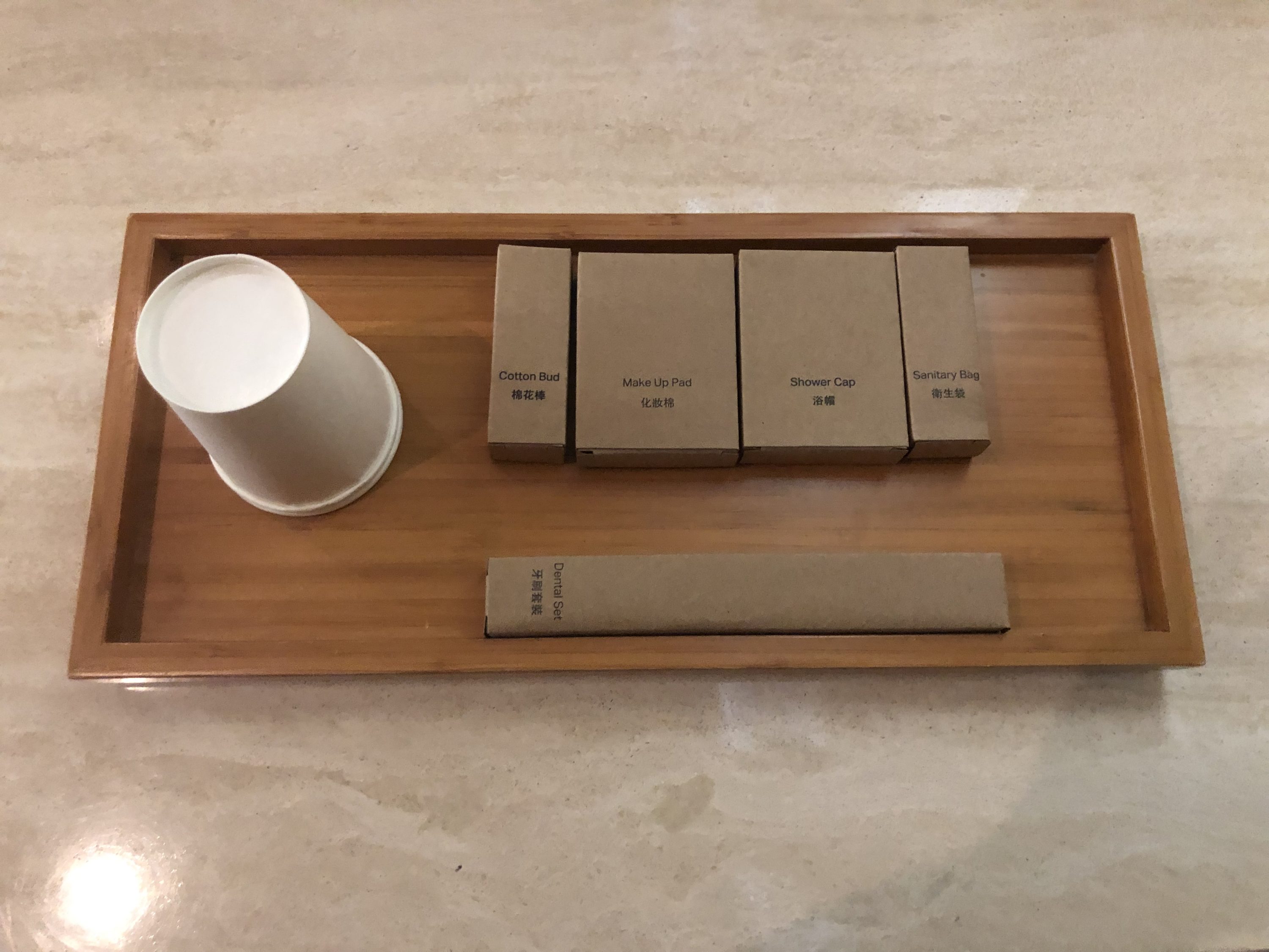 The Wing, First at Hong Kong International Airport cabana toiletries continued