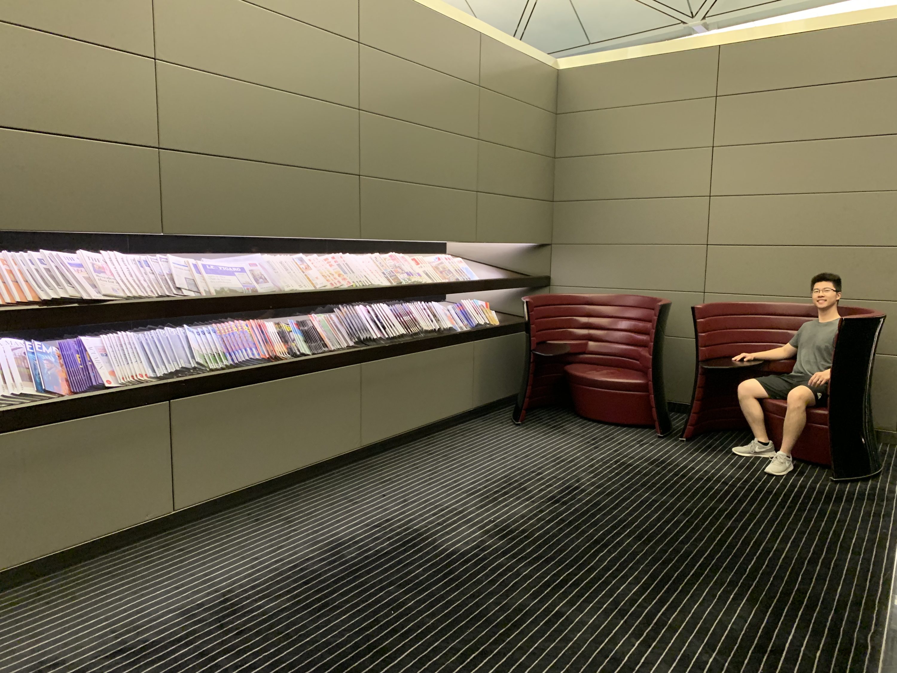 The Wing, First at Hong Kong International Airport library